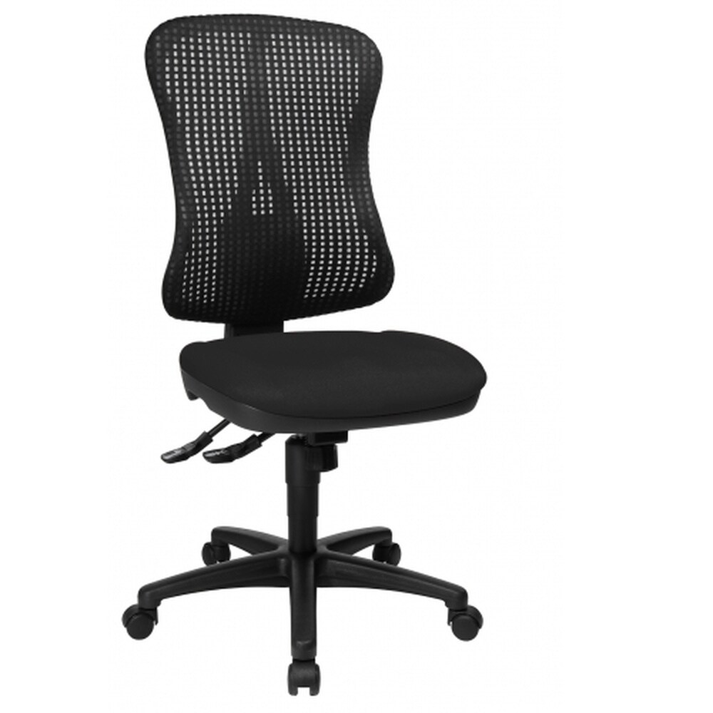 Topstar Profi Bürostuhl HJH SOLUTION BASIC Stoff / Netzstoff ohne Armlehnen