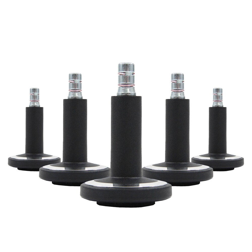 hjh OFFICE Stuhlrollen STATO-M Metall, Kunststoff - Bild 1