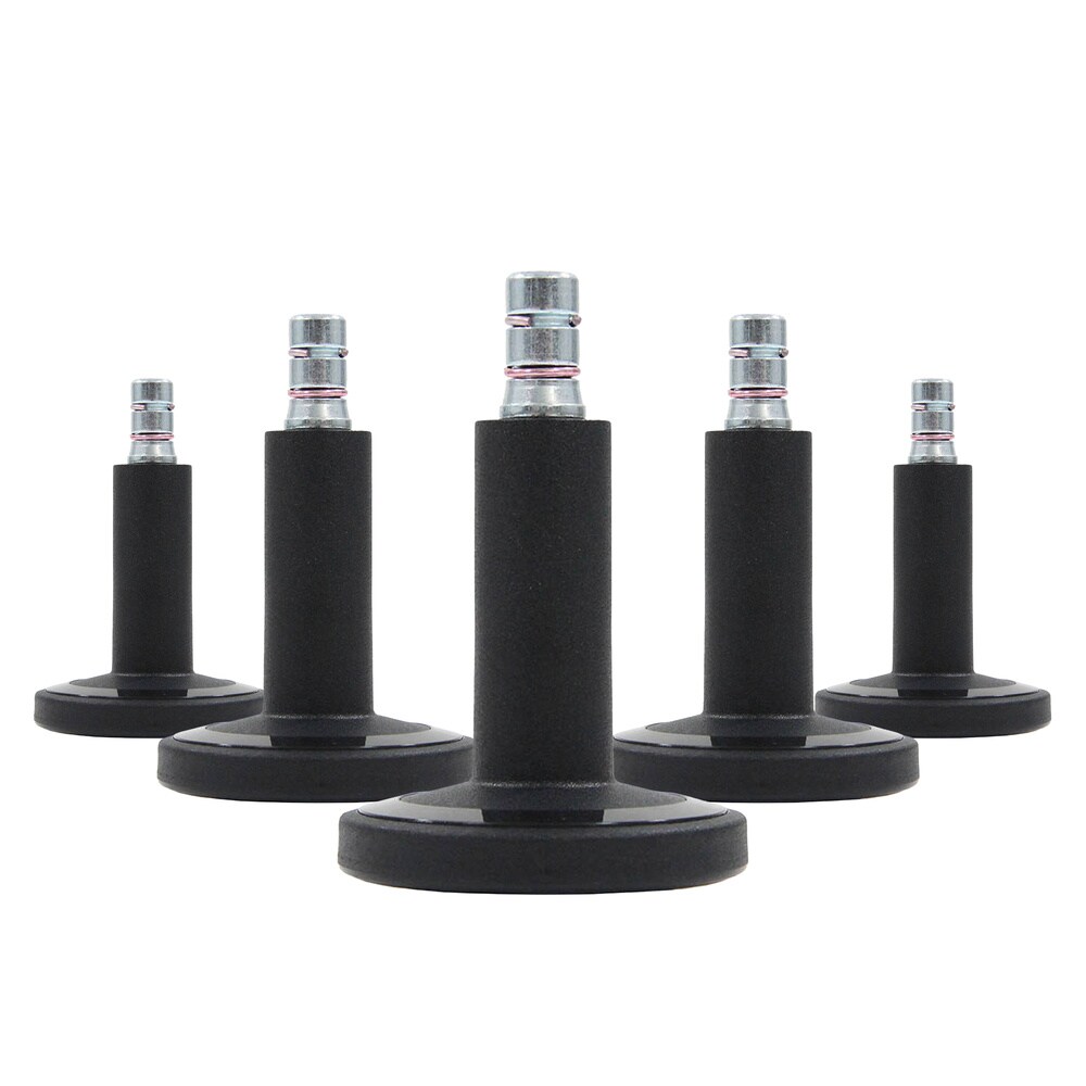 hjh OFFICE Stuhlgleiter STATO-M Metall, Kunststoff | 04251084668020