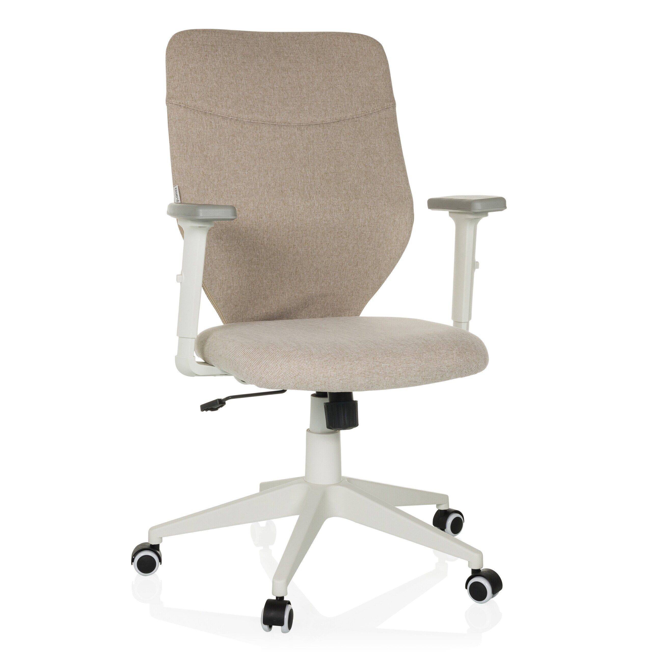 hjh OFFICE Home Office B&uuml;rostuhl COSIO II Stoff mit Armlehnen - Bild 1