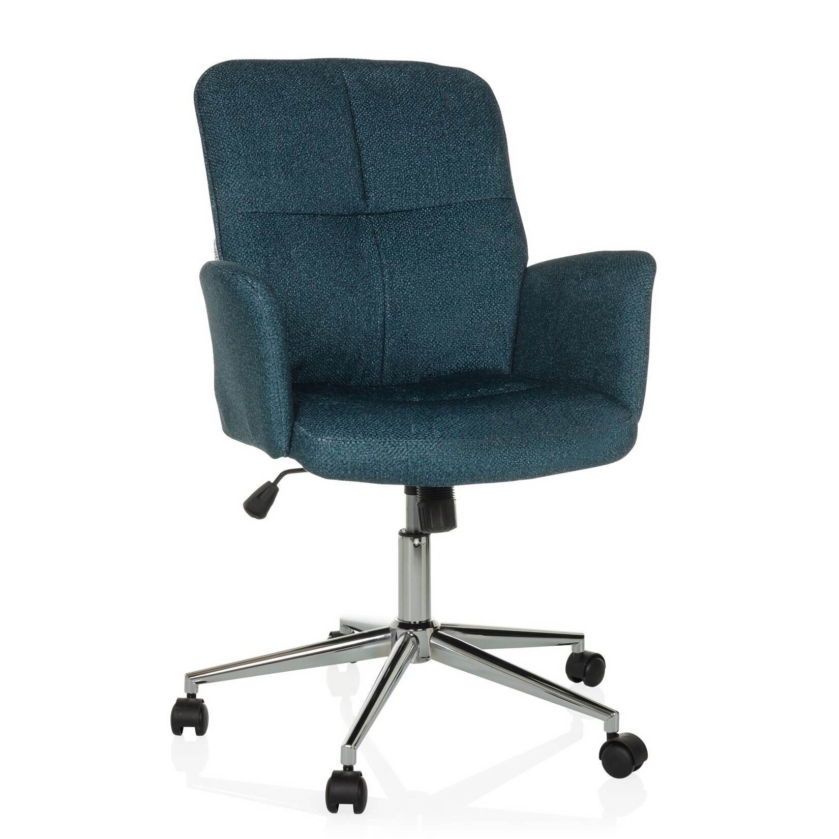 hjh OFFICE Home Office Bürostuhl SOLAO 400 Stoff mit Armlehnen