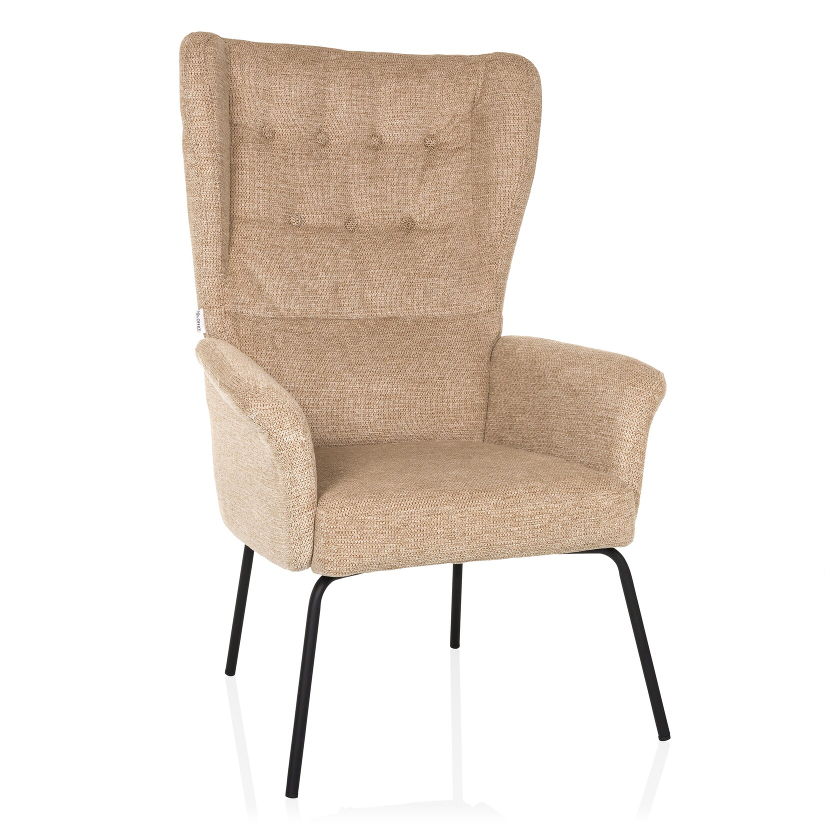 hjh LIVING Polstersessel HAVENIO Stoff