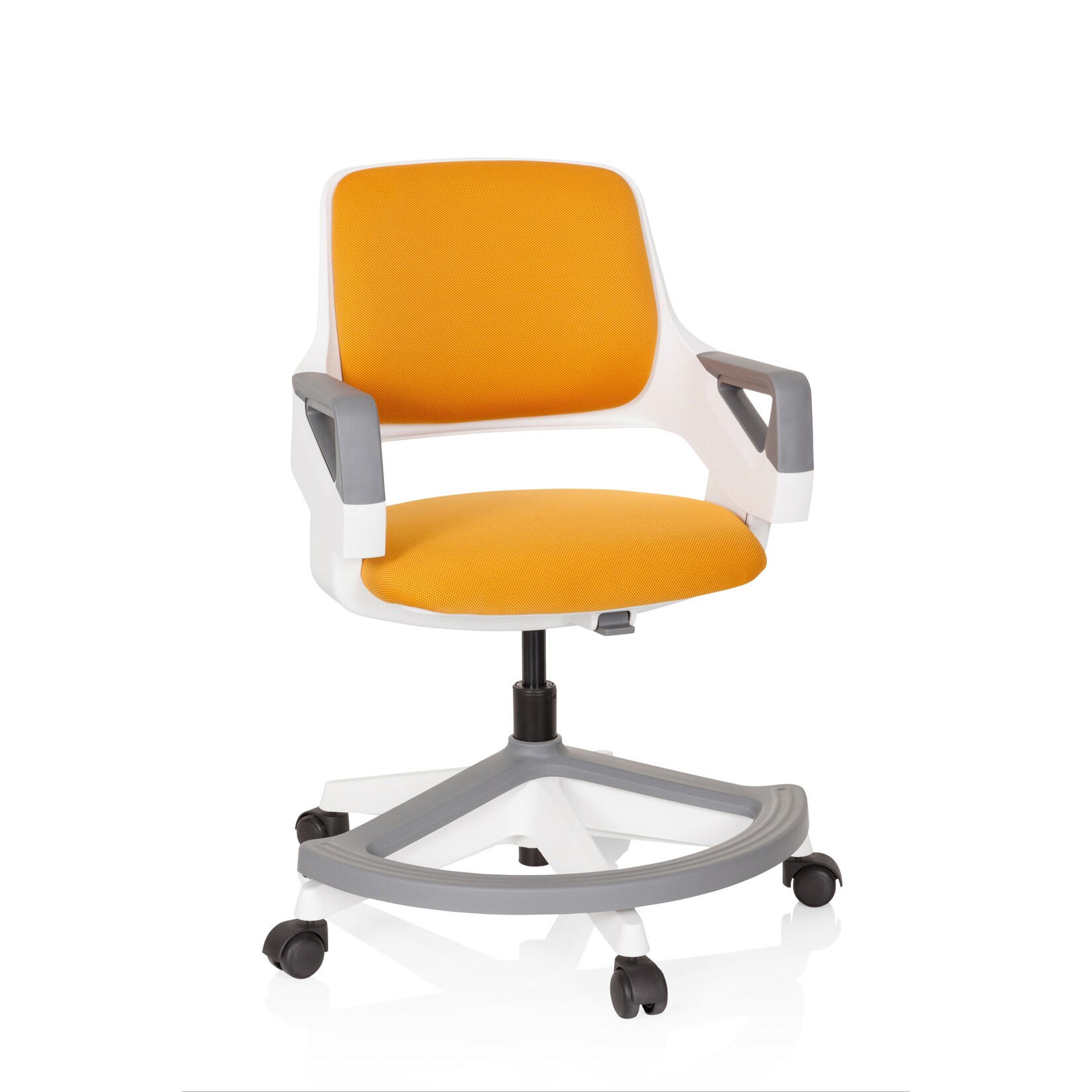 hjh OFFICE Kinderdrehstuhl KID FLEX Stoff mit Armlehnen