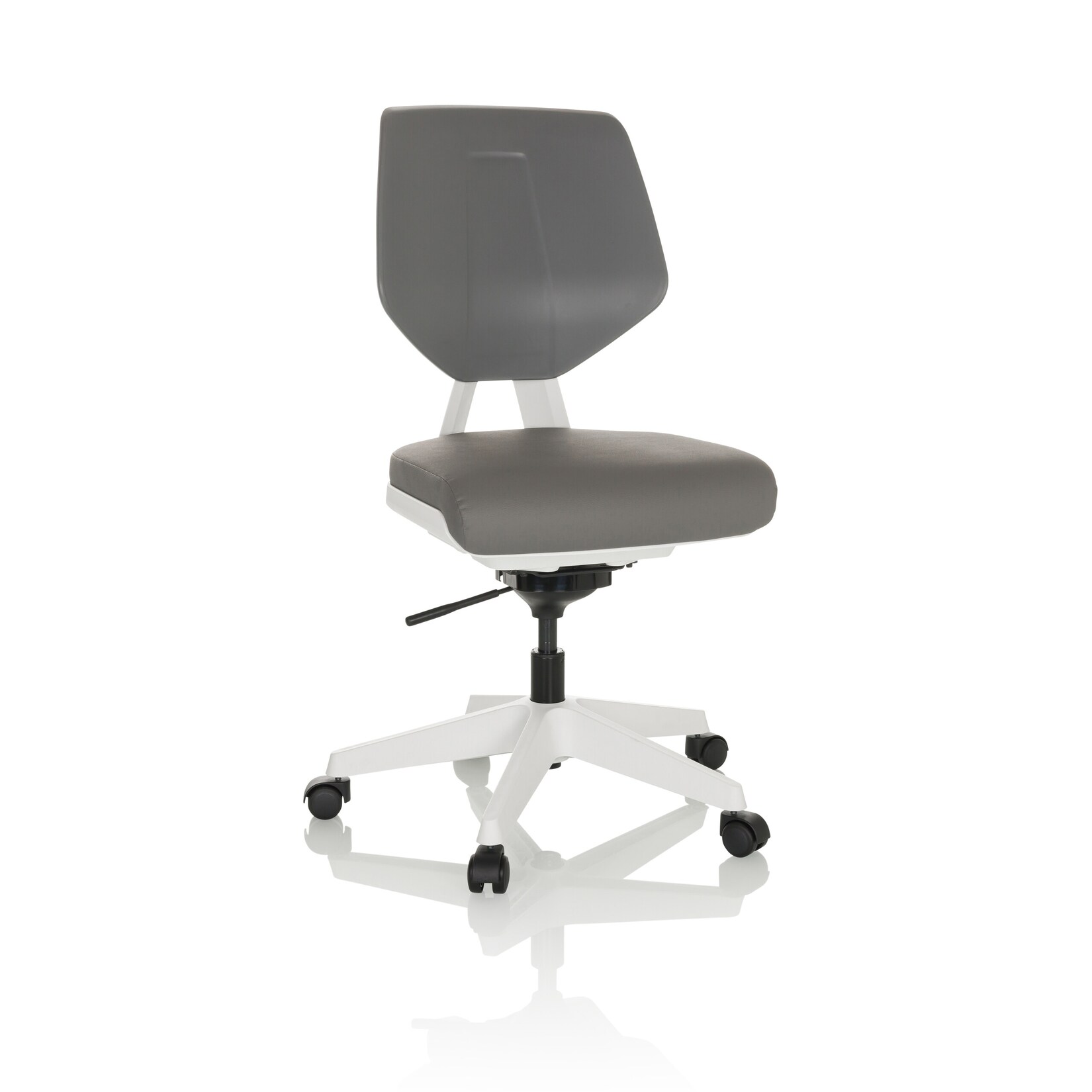 hjh OFFICE Arbeitsstuhl MOVE WORK Polyvinylchlorid (PVC) ohne Armlehnen | 04064323028543