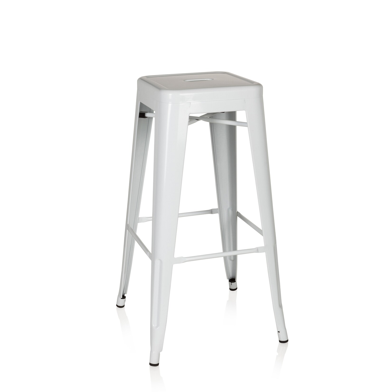 hjh OFFICE Barhocker VANTAGGIO HIGH Metall ohne Armlehnen