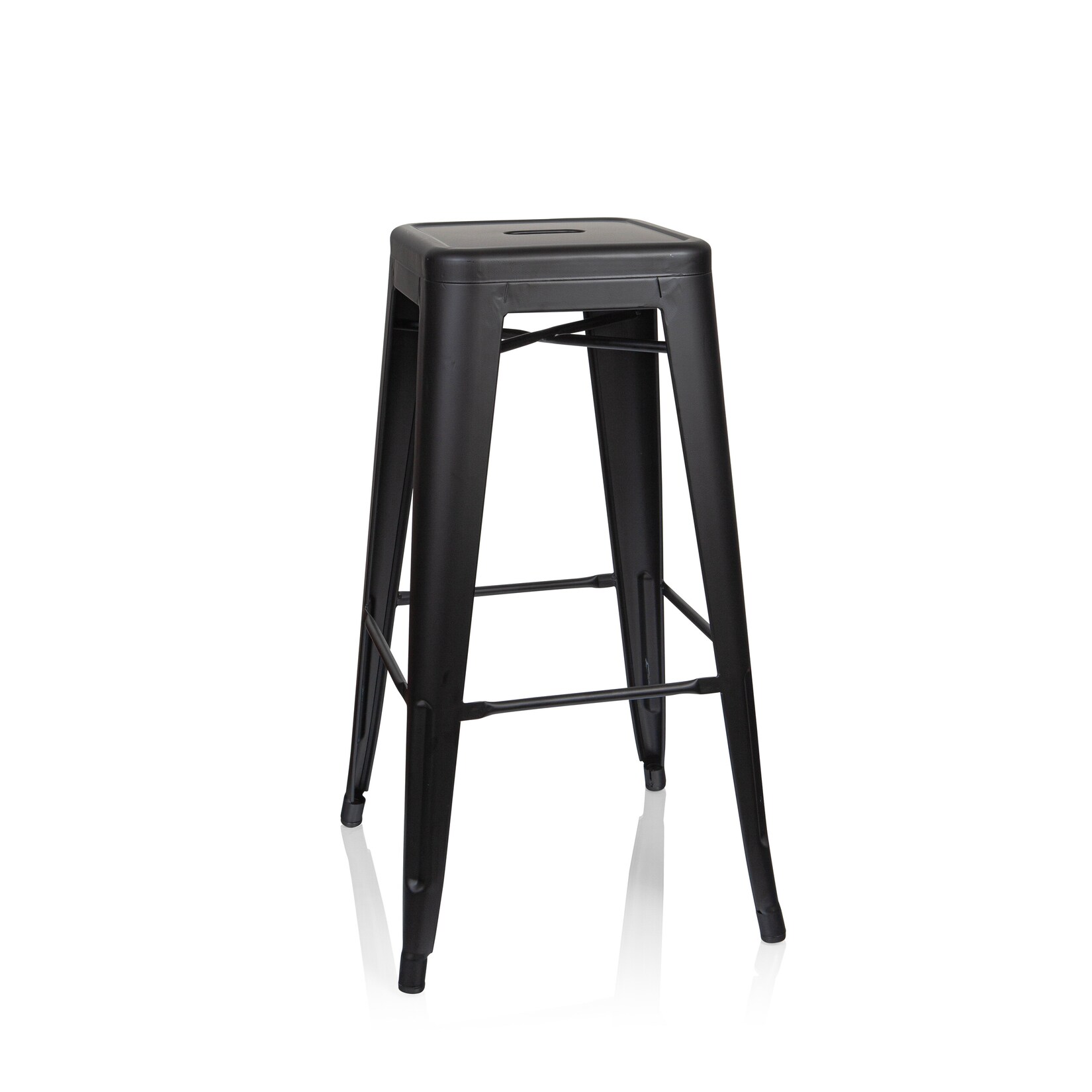 hjh OFFICE Barhocker VANTAGGIO HIGH Metall ohne Armlehnen