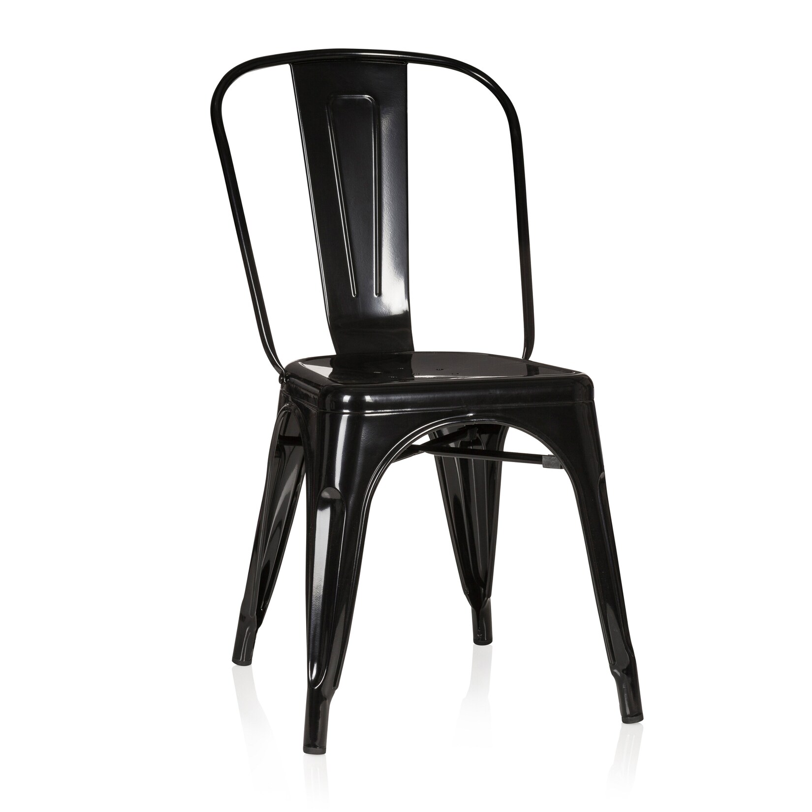 hjh OFFICE Bistrostuhl VANTAGGIO COMFORT Metall ohne Armlehnen