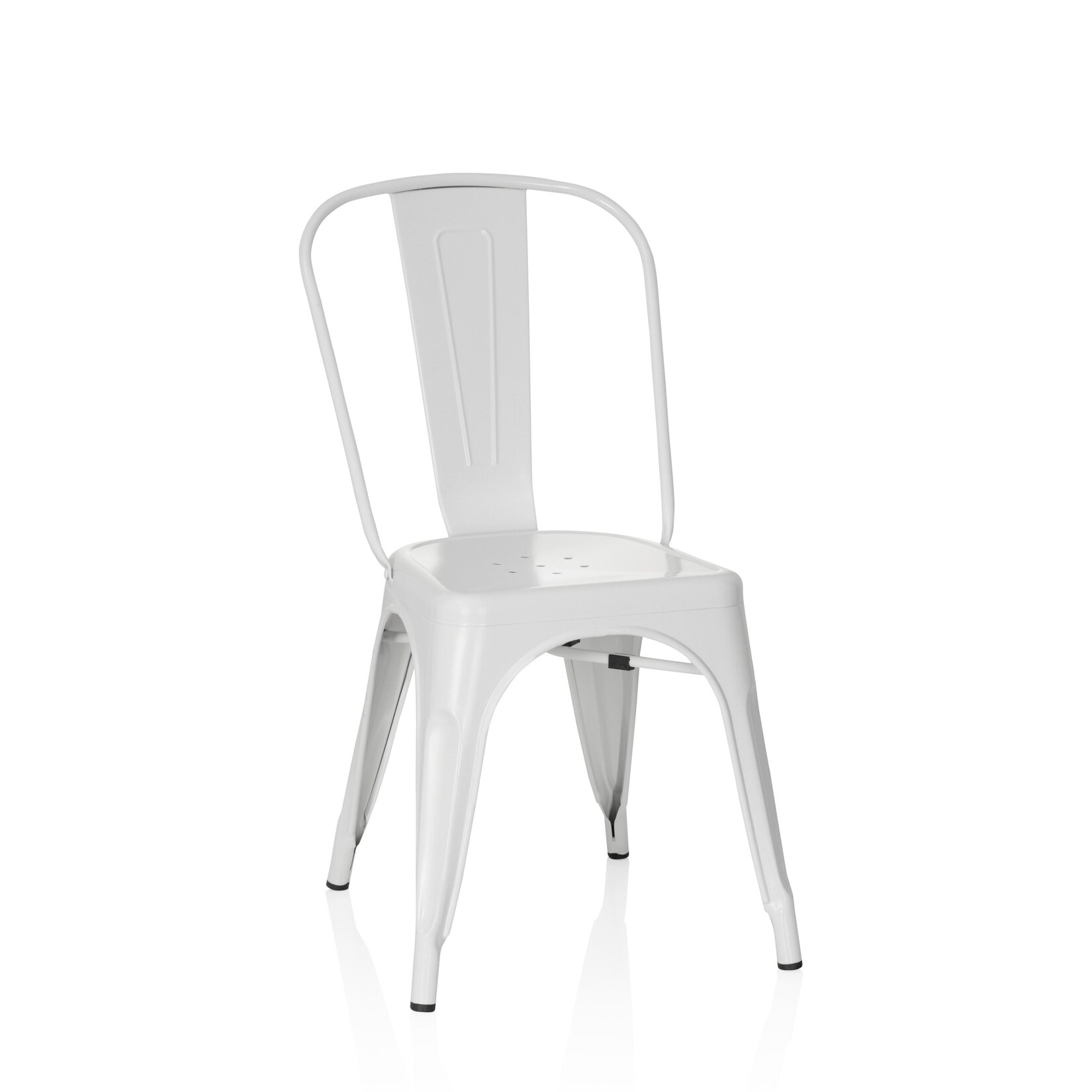 hjh OFFICE Bistrostuhl VANTAGGIO BRUSH Metall ohne Armlehnen