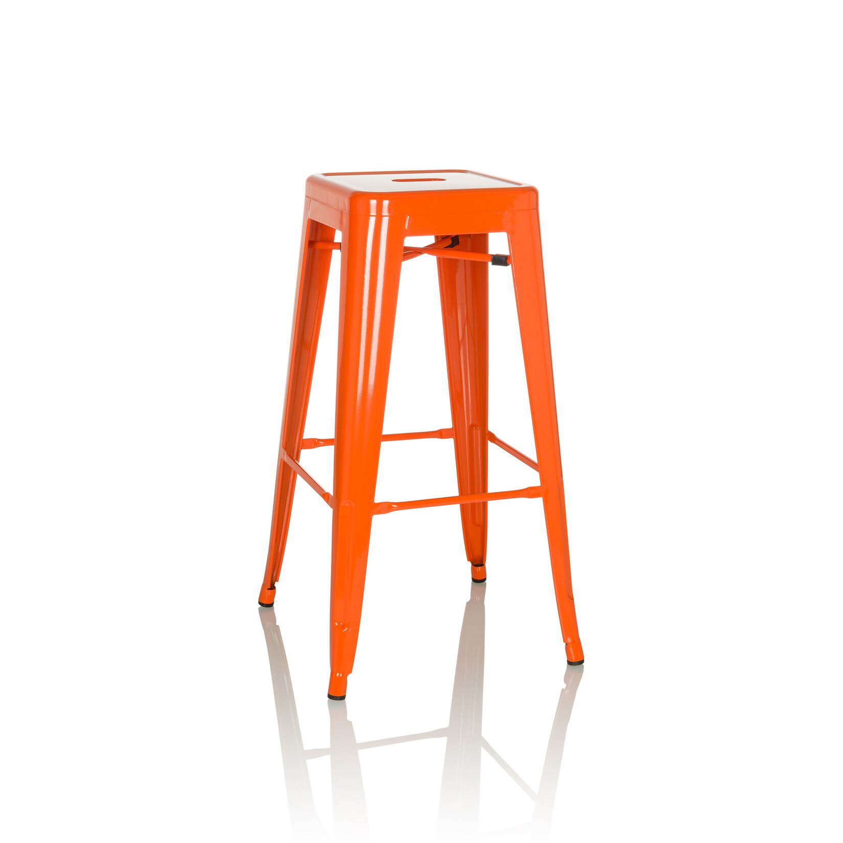 hjh OFFICE Barhocker VANTAGGIO HIGH Metall ohne Armlehnen