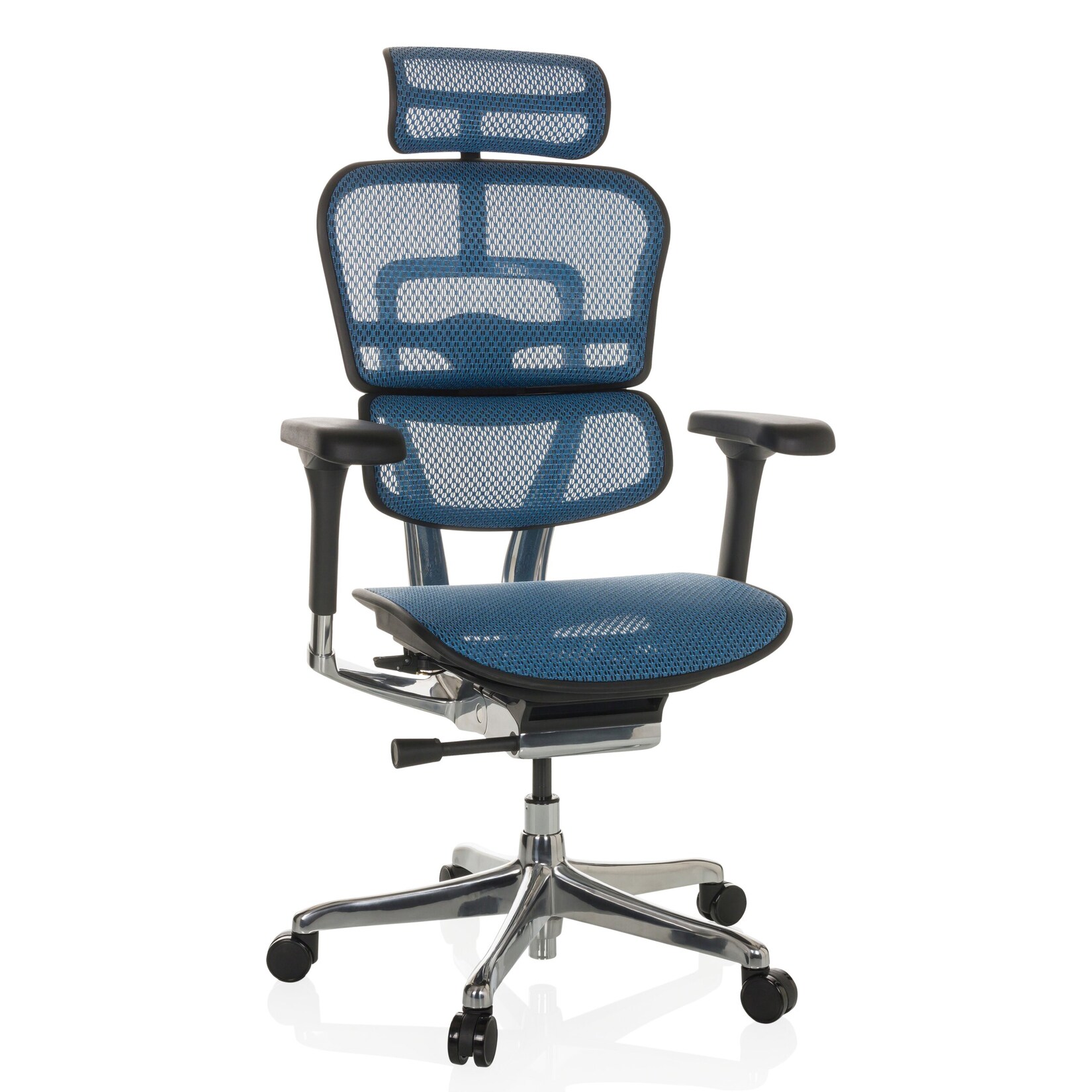 hjh OFFICE Luxus Chefsessel ERGOHUMAN GEN2 Netzstoff mit Armlehnen (höhenverstellbar)