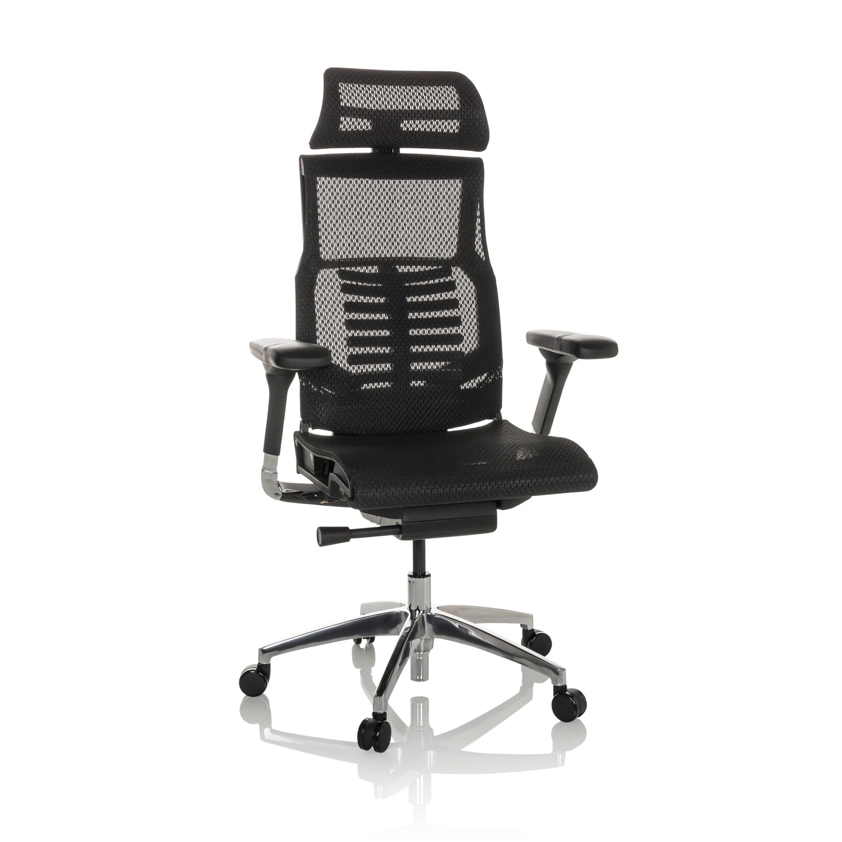 hjh OFFICE High End Bürostuhl POFIT GEN2 Netzstoff mit Armlehnen