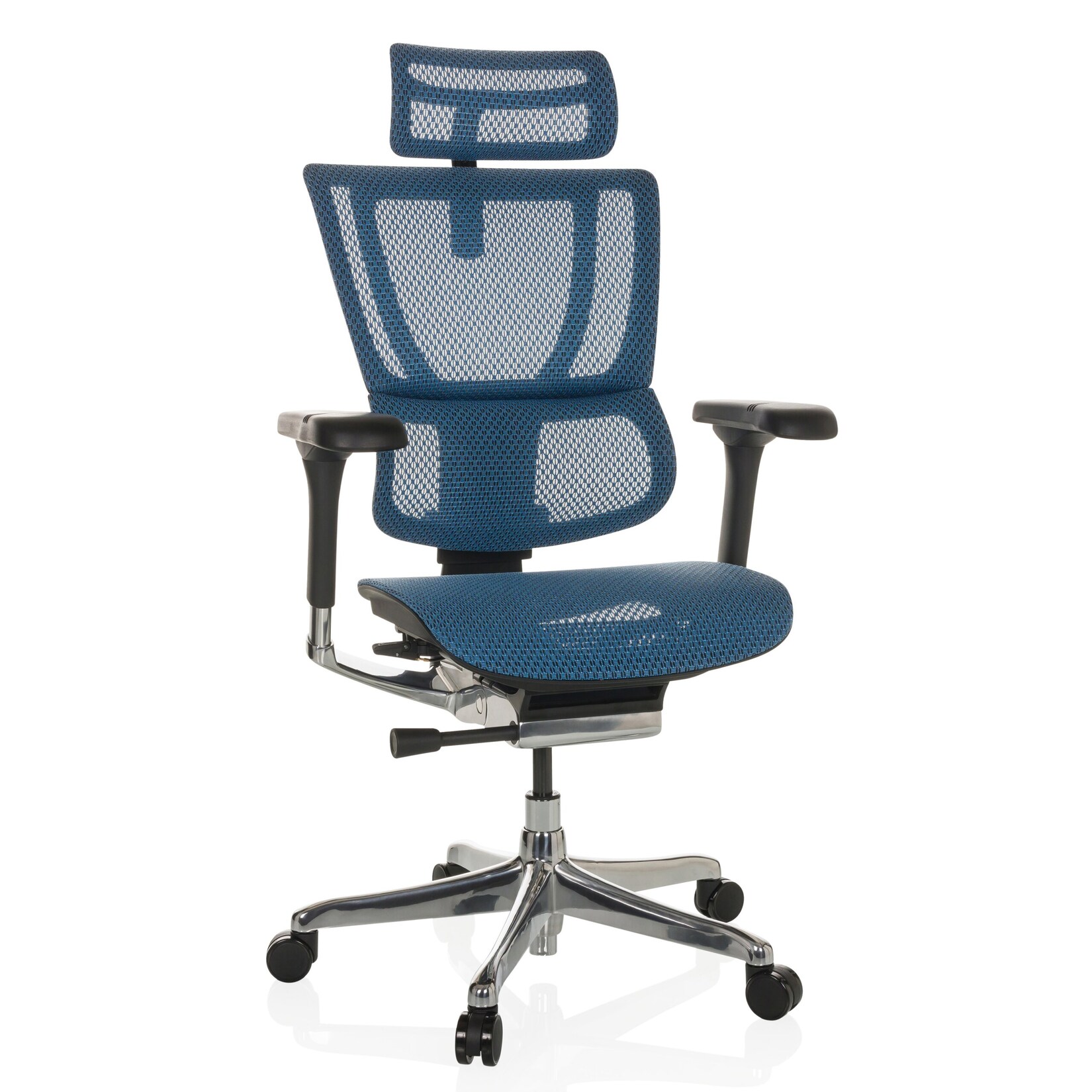 hjh OFFICE Luxus Chefsessel ERGOHUMAN SLIM GEN2 Netzstoff mit Armlehnen (höhenverstellbar)