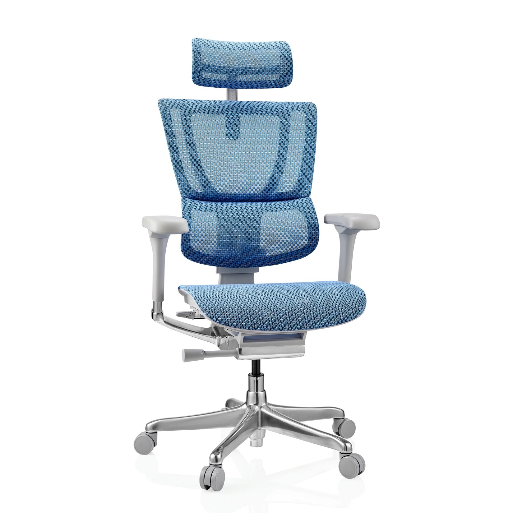 hjh OFFICE Luxus Chefsessel ERGOHUMAN SLIM G GEN2 Netzstoff mit Armlehnen (höhenverstellbar)