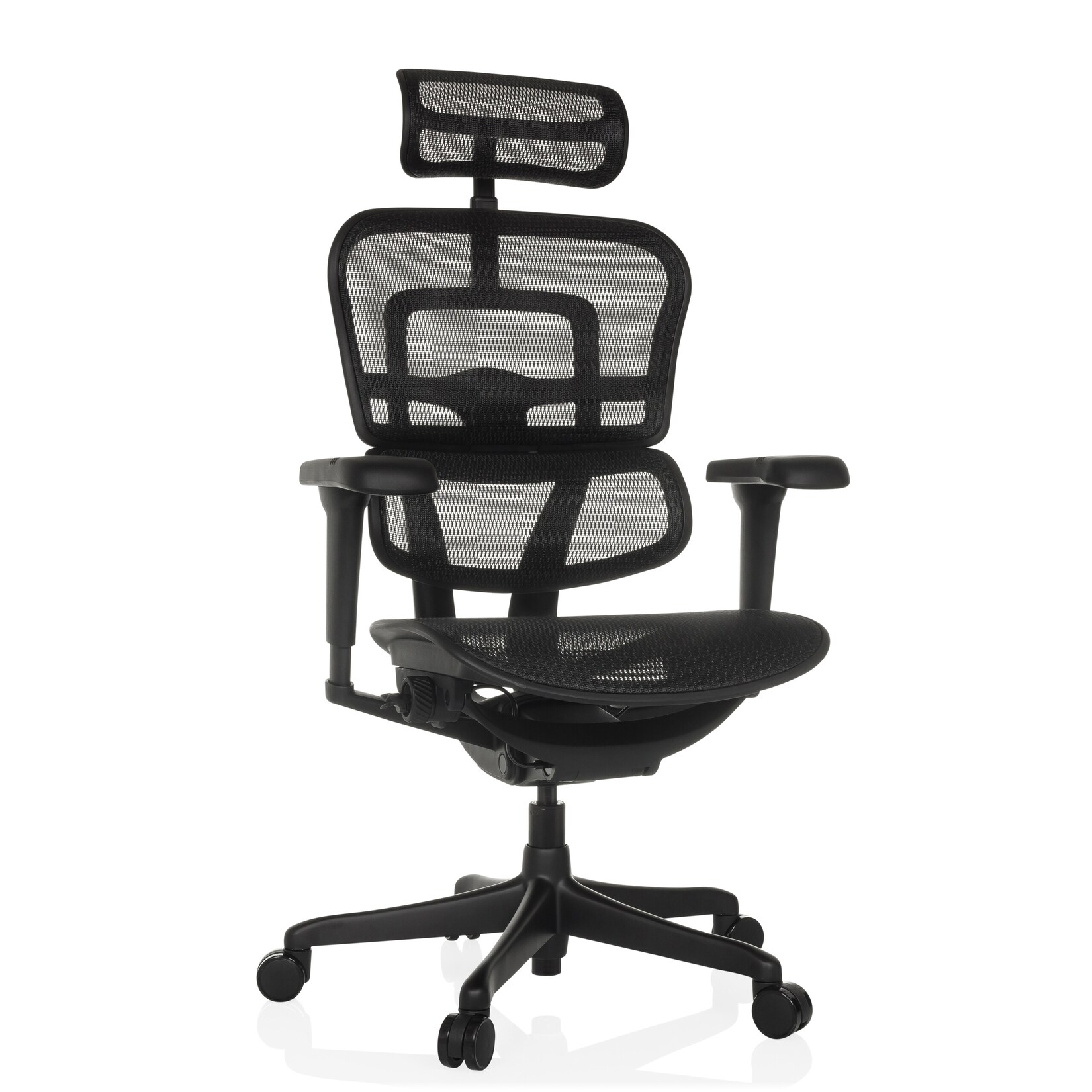 hjh OFFICE Luxus Chefsessel ERGOHUMAN SIGNATURE GEN2 Netzstoff mit Armlehnen (höhenverstellbar)