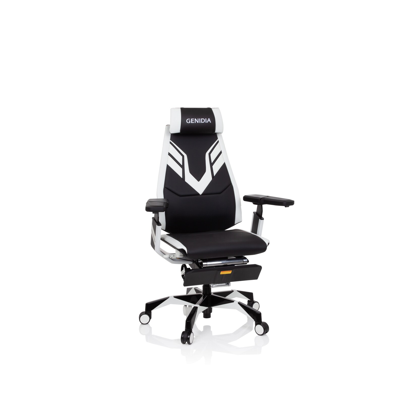 hjh OFFICE Gamingstuhl GENIDIA ELITE PRO Kunstleder mit Armlehnen | 04251084677589