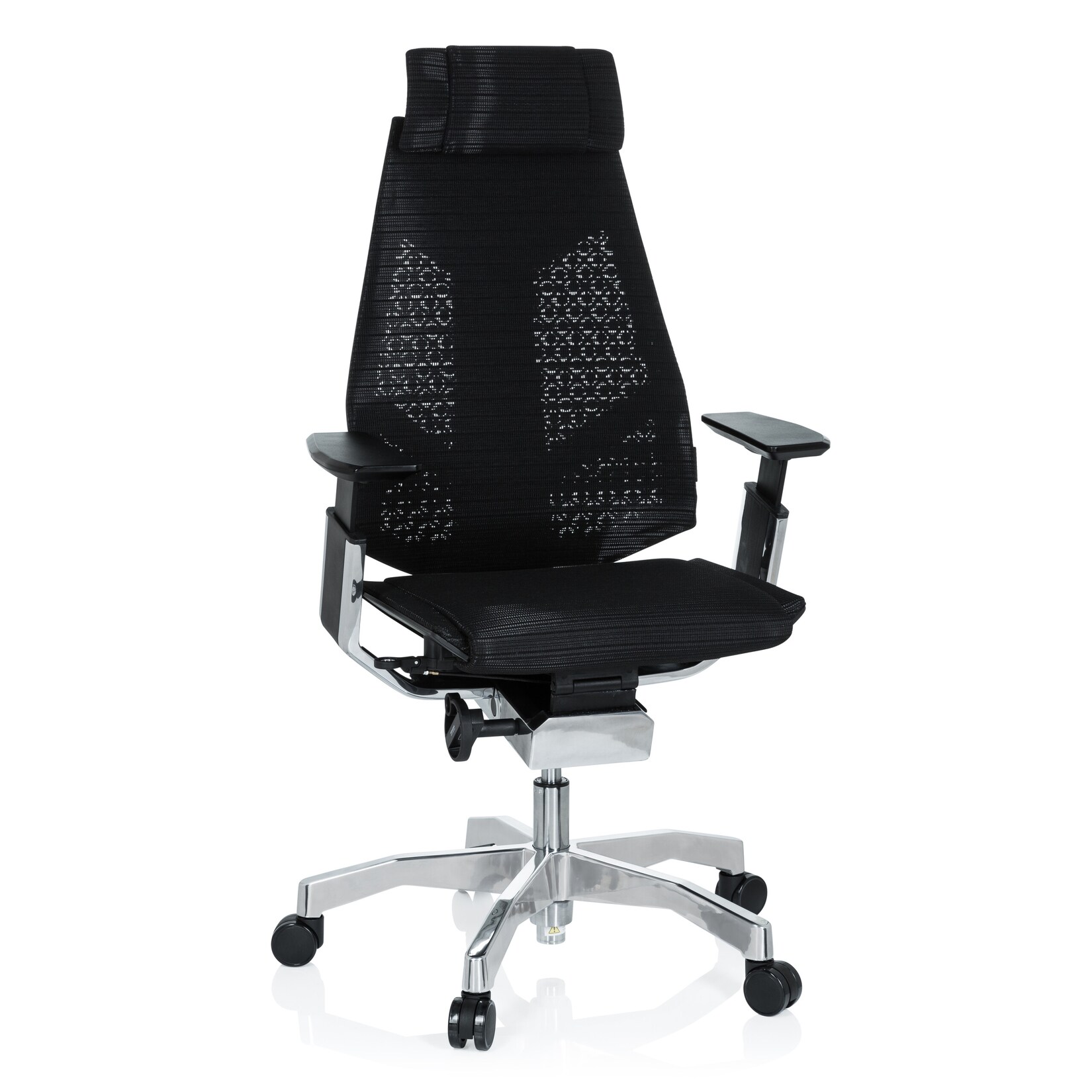 High End Bürostuhl GENIDIA PRO Netzstoff mit Armlehnen hjh OFFICE