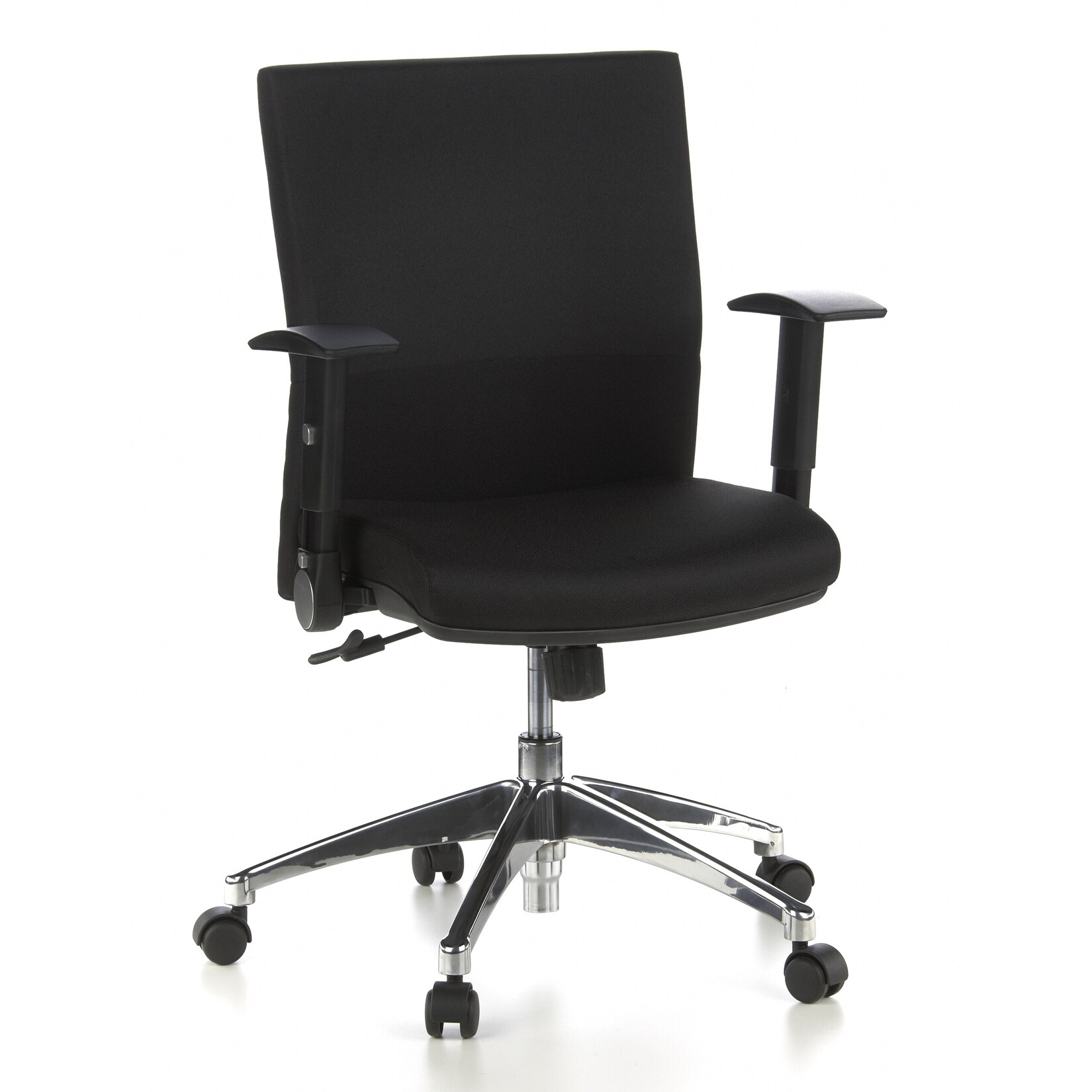 hjh OFFICE Profi Bürostuhl LAGUNA PRO Stoff mit abklappbaren Armlehnen | 04260182538203