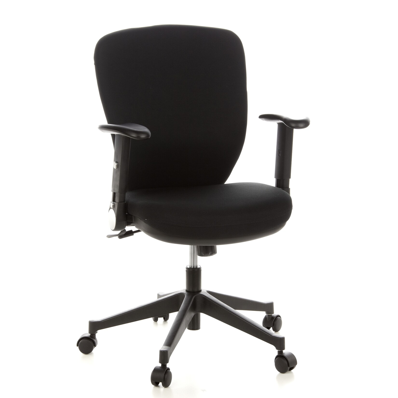 hjh OFFICE Profi Bürostuhl TRAFFIC 20 Stoff mit abklappbaren Armlehnen | 04260182538326