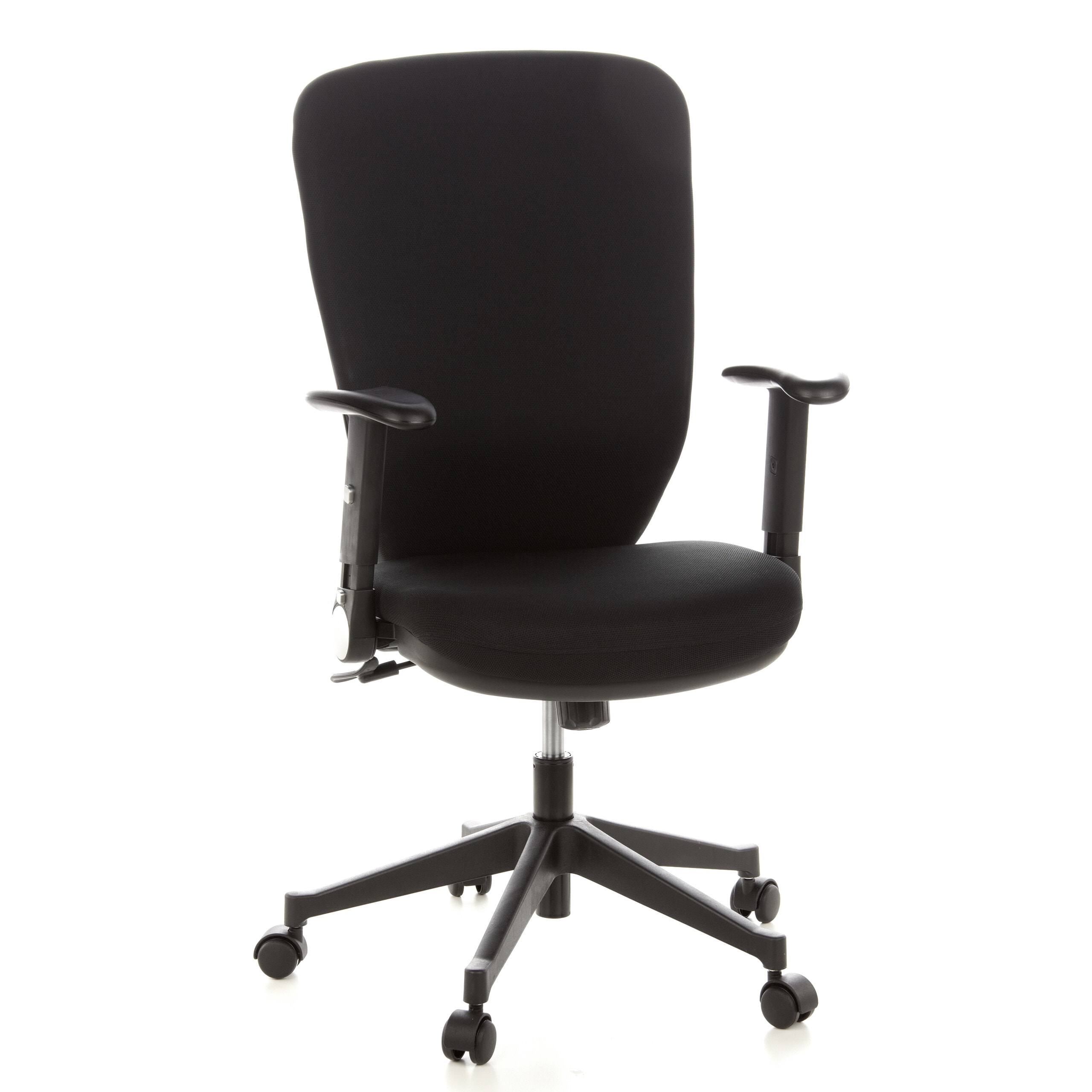 hjh OFFICE Profi B&uuml;rostuhl TRAFFIC 30 Stoff mit abklappbaren Armlehnen - Bild 1