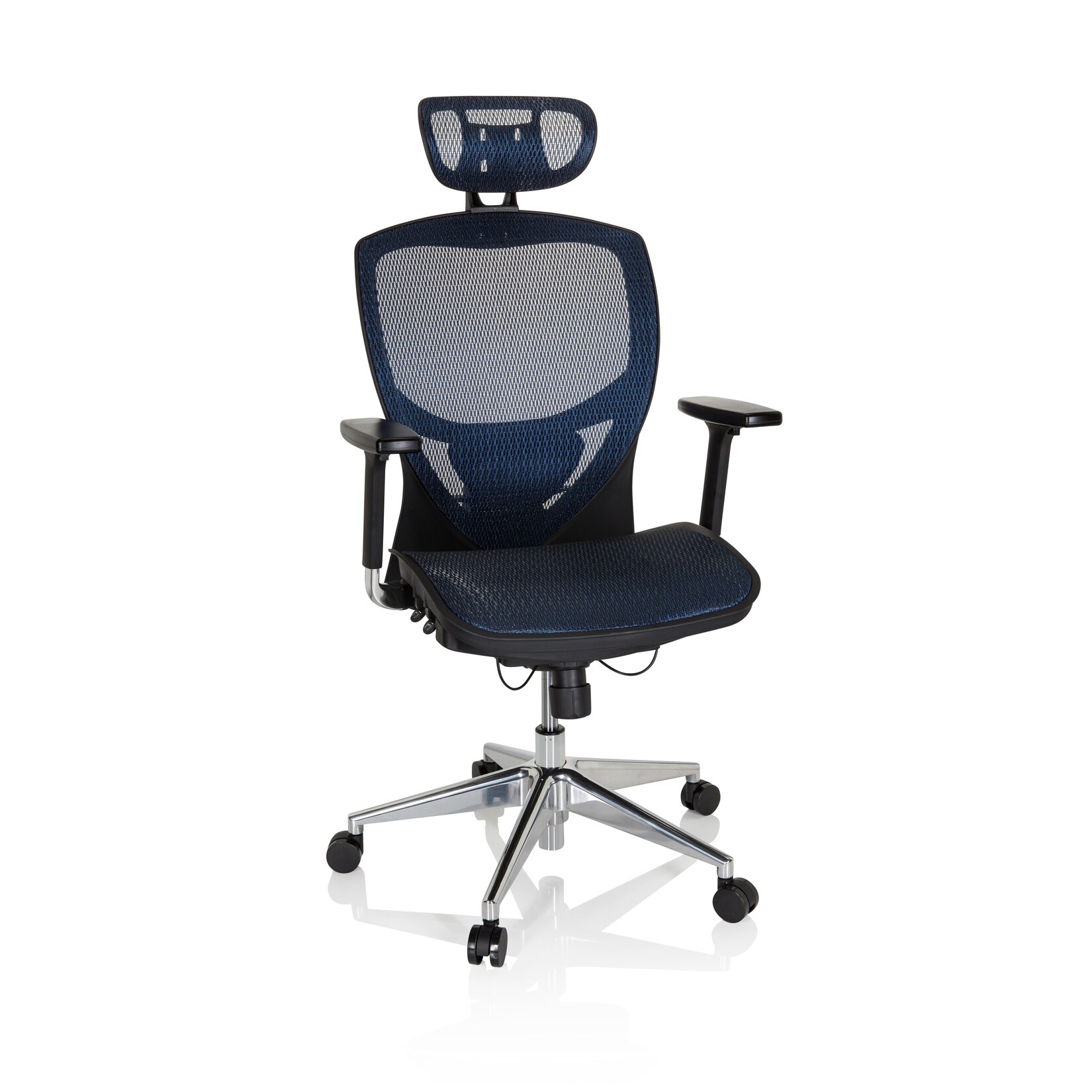 High End Bürostuhl VENUS ONE Netzstoff mit Armlehnen hjh OFFICE