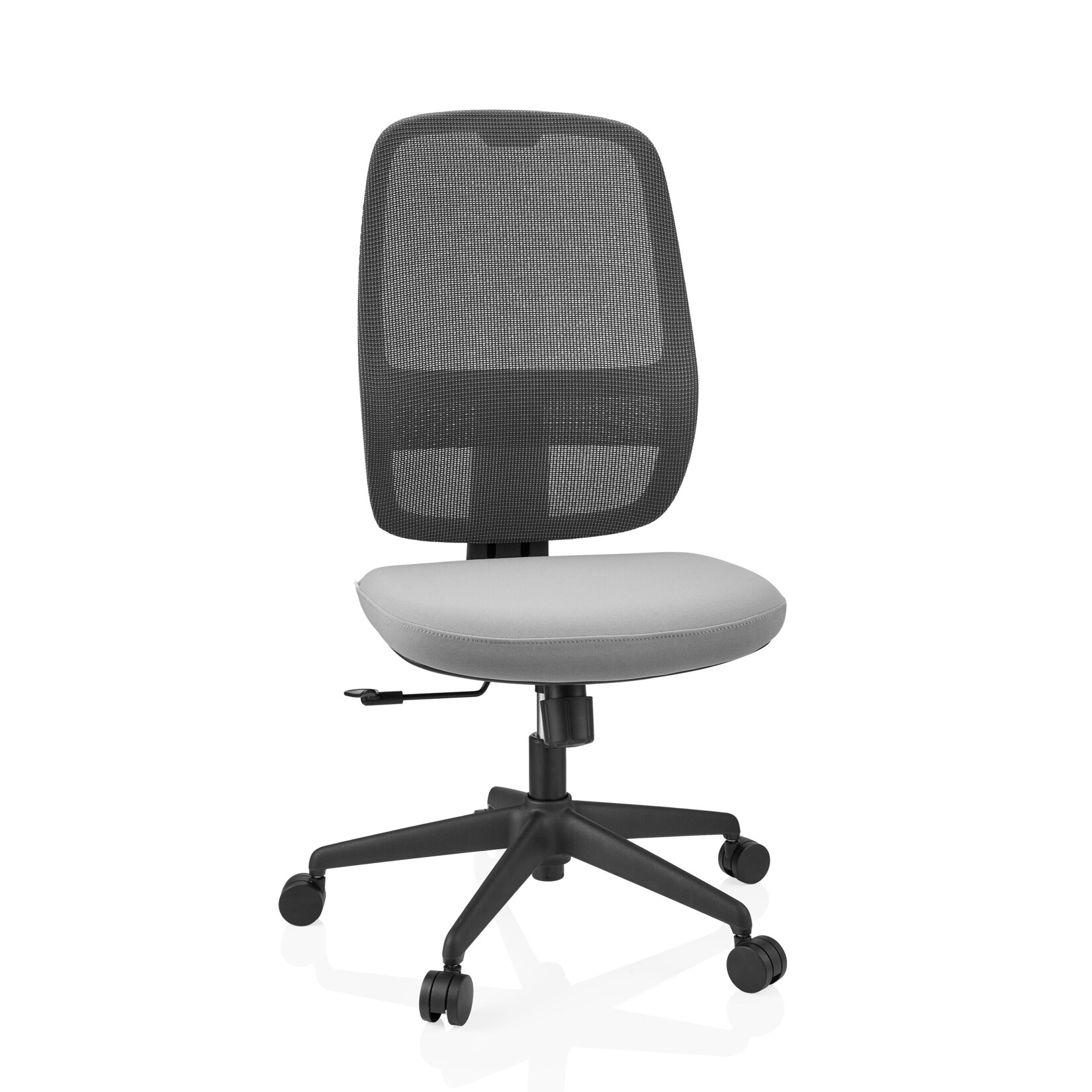 hjh OFFICE Profi Bürostuhl Minoro B Stoff / Netzstoff ohne Armlehnen