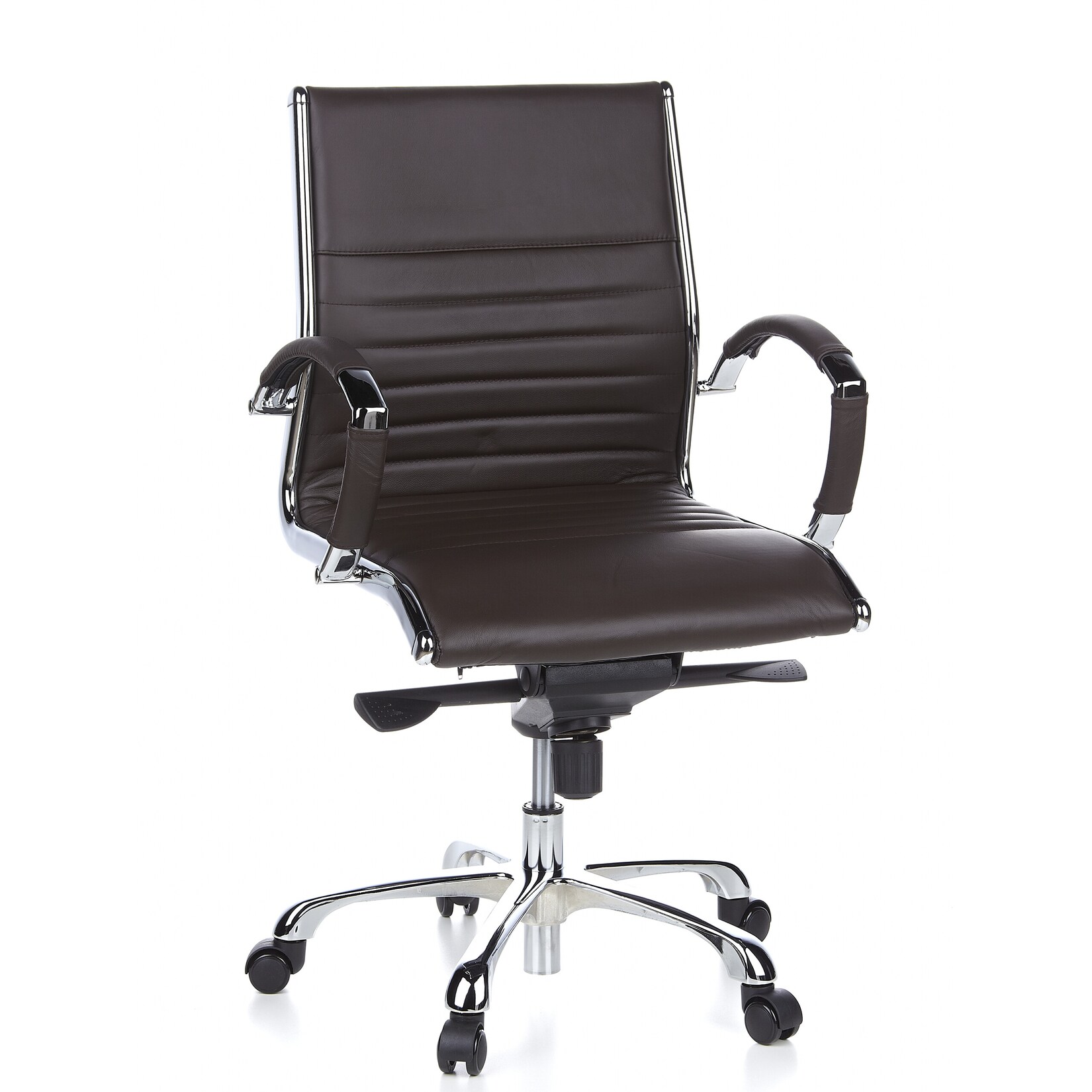 Profi Chefsessel PARMA 10 Leder mit Armlehnen hjh OFFICE