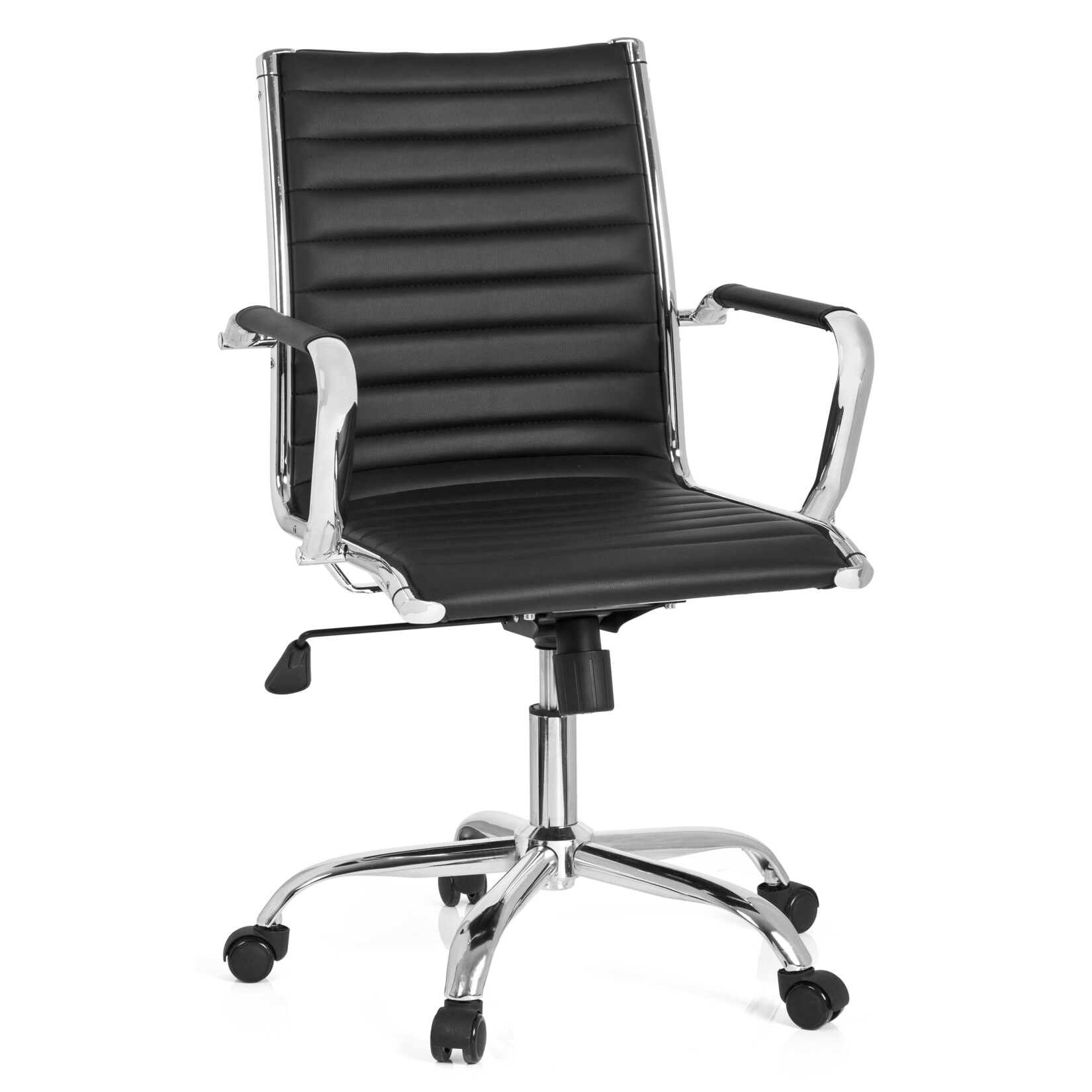 hjh OFFICE Profi Chefsessel VEMONA 10 Kunstleder mit Armlehnen | 04260354054012