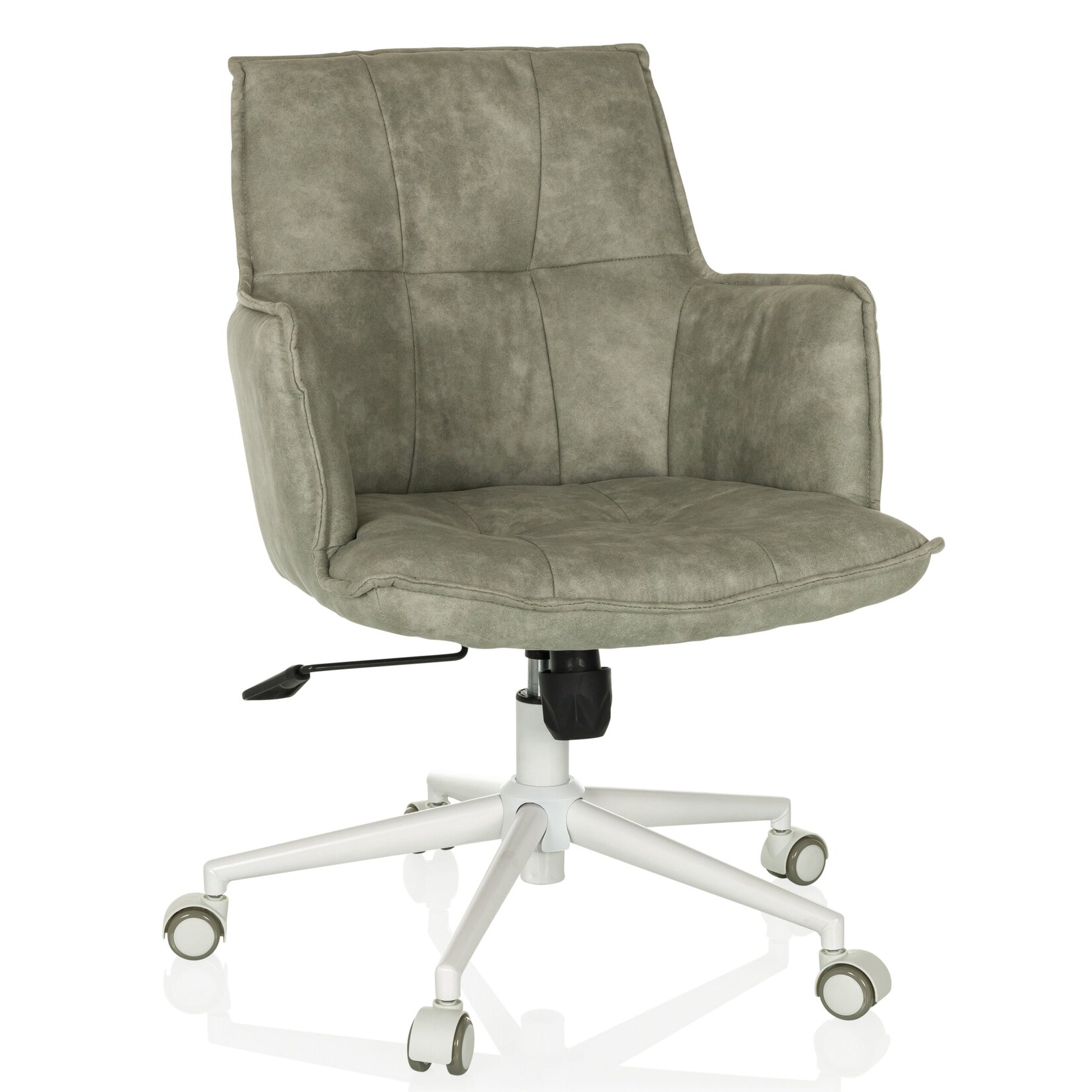 hjh LIVING Home Office Bürostuhl SOLAO LIFE W Stoff mit Armlehnen
