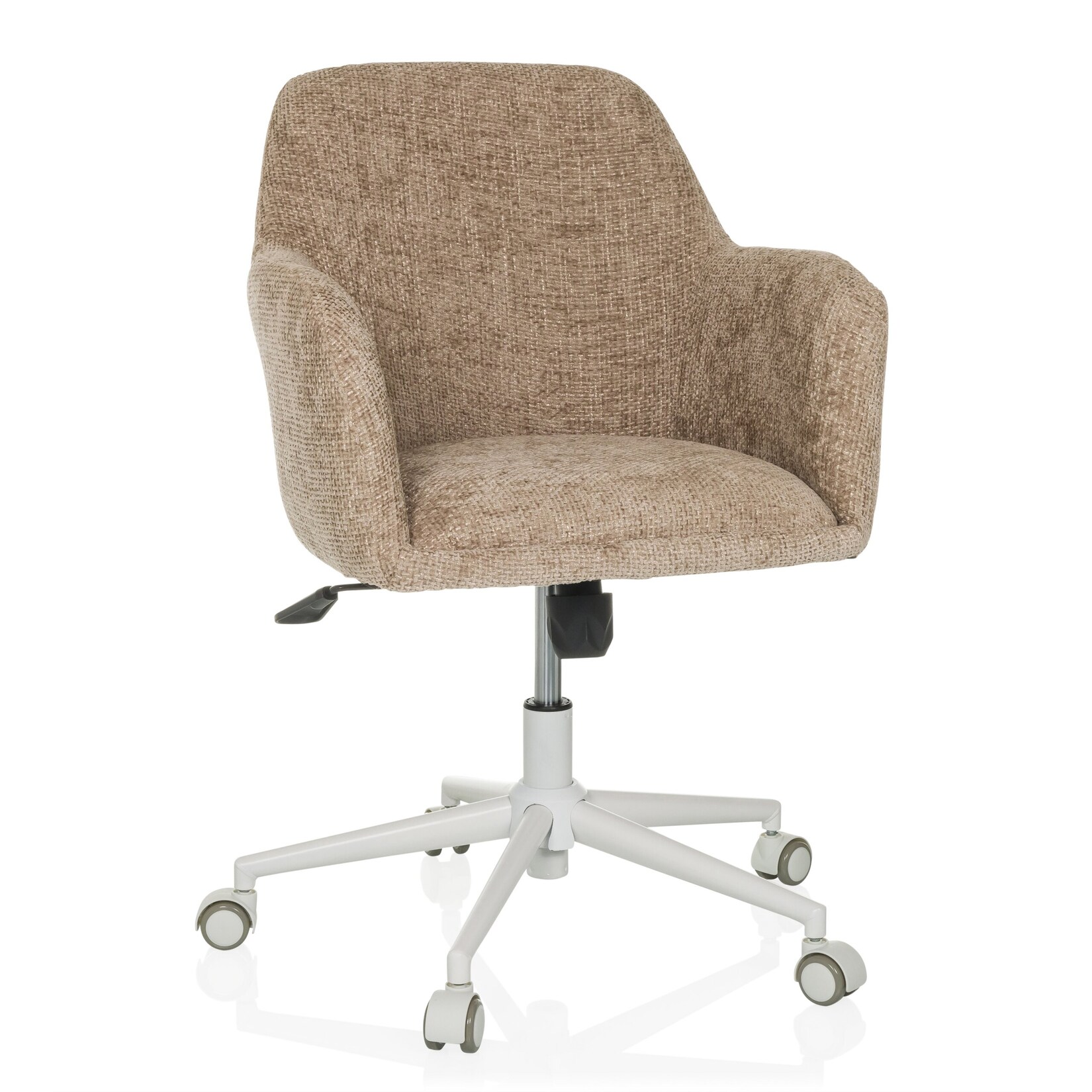 hjh LIVING Home Office Bürostuhl SOLAO HOME Stoff mit Armlehnen