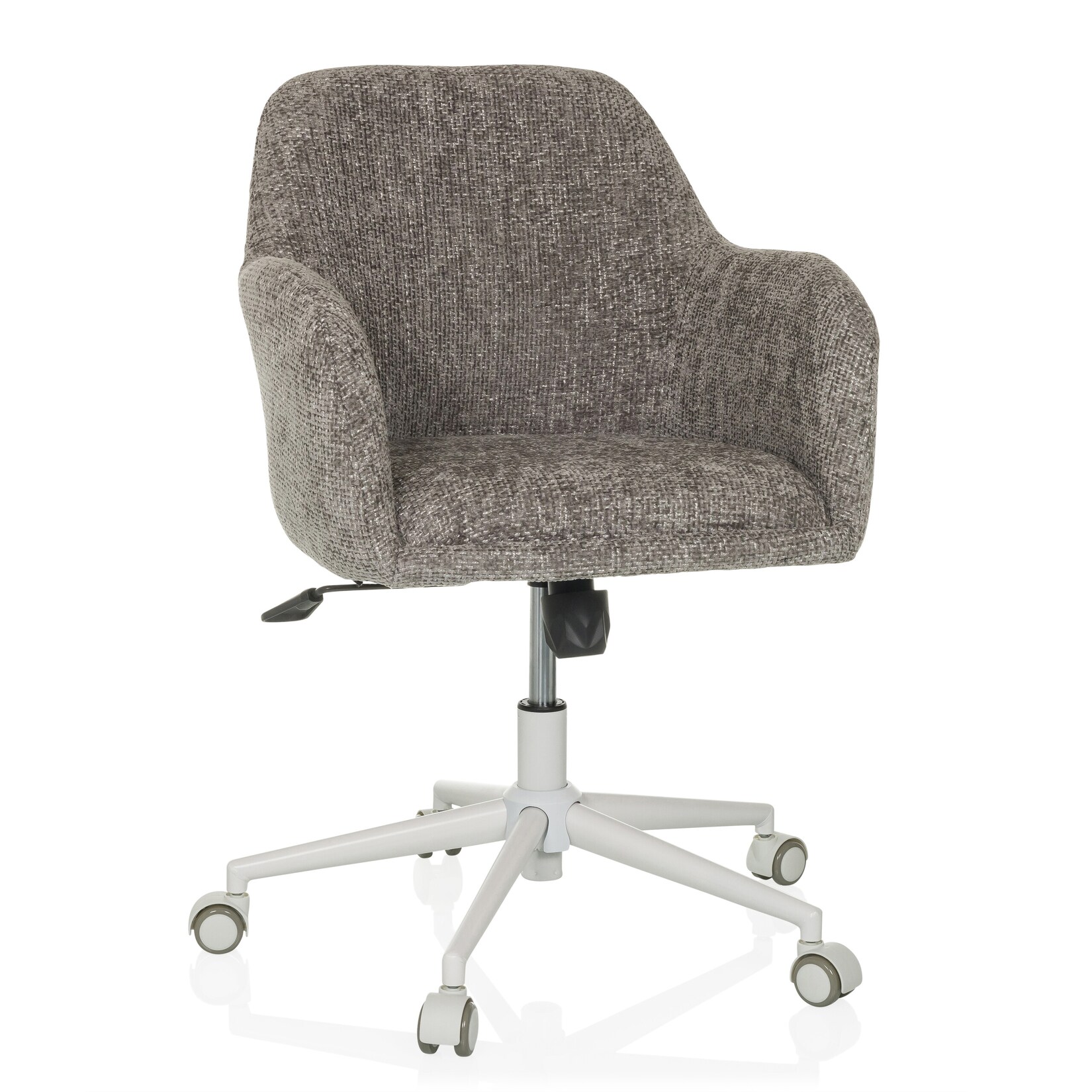 hjh LIVING Home Office Bürostuhl SOLAO HOME Stoff mit Armlehnen