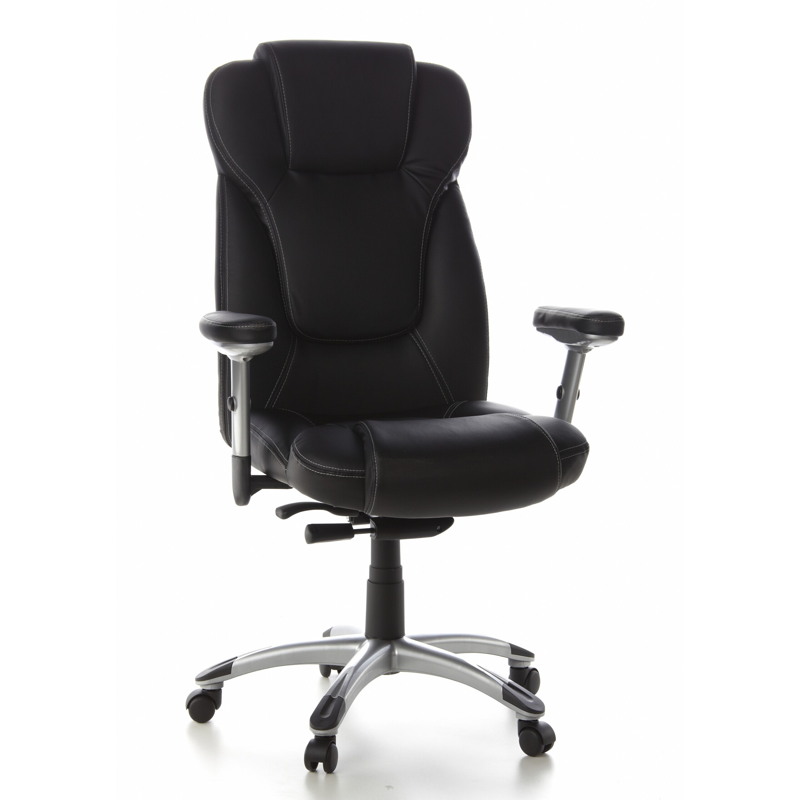 hjh OFFICE Profi Chefsessel EMBASSY 200 Leder mit Armlehnen (h&ouml;henverstellbar) - Bild 1