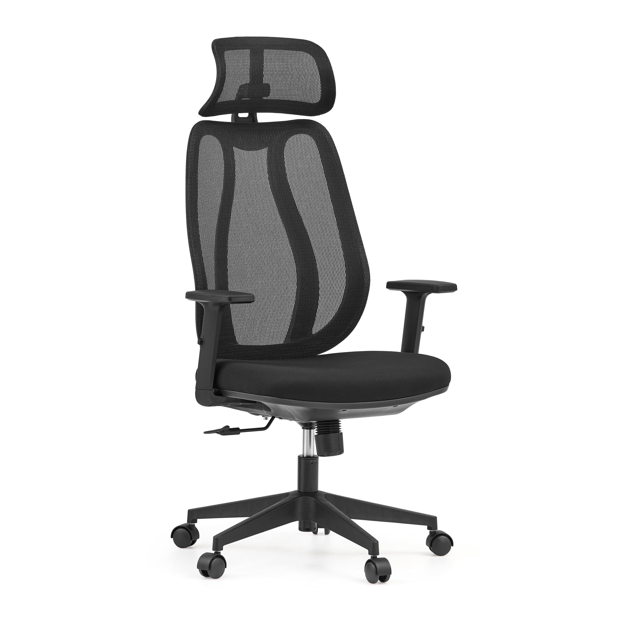 hjh OFFICE Profi B&uuml;rostuhl Filaro Stoff / Netzstoff mit Armlehnen (h&ouml;henverstellbar) - Bild 1
