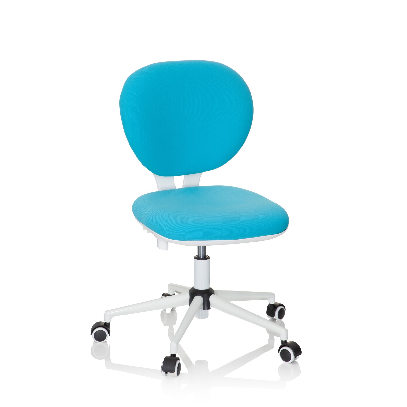 hjh OFFICE Kinderdrehstuhl KID VIVO Stoff ohne Armlehnen | 04251084675707