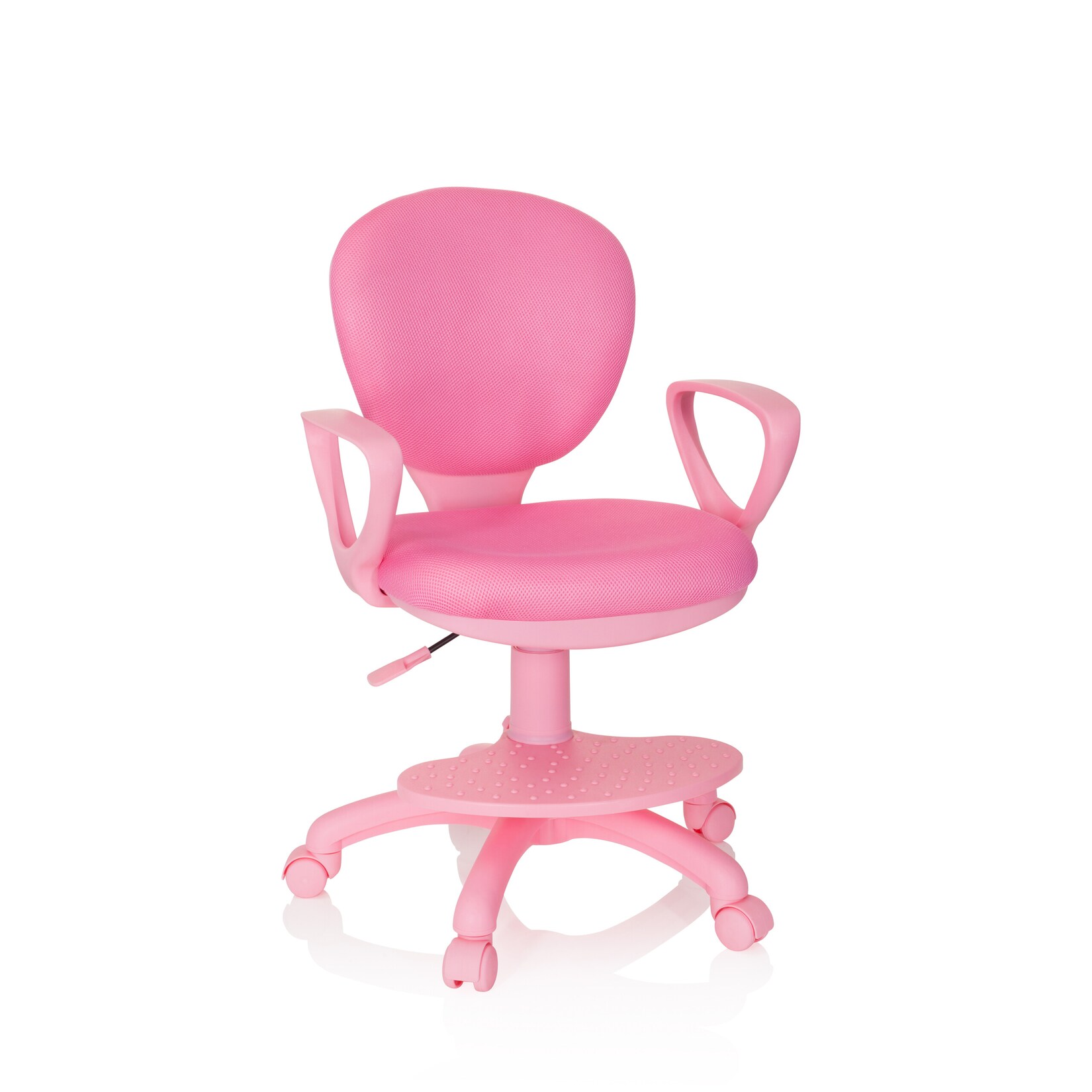 hjh OFFICE Kinderdrehstuhl KID COLOUR Stoff mit Armlehnen