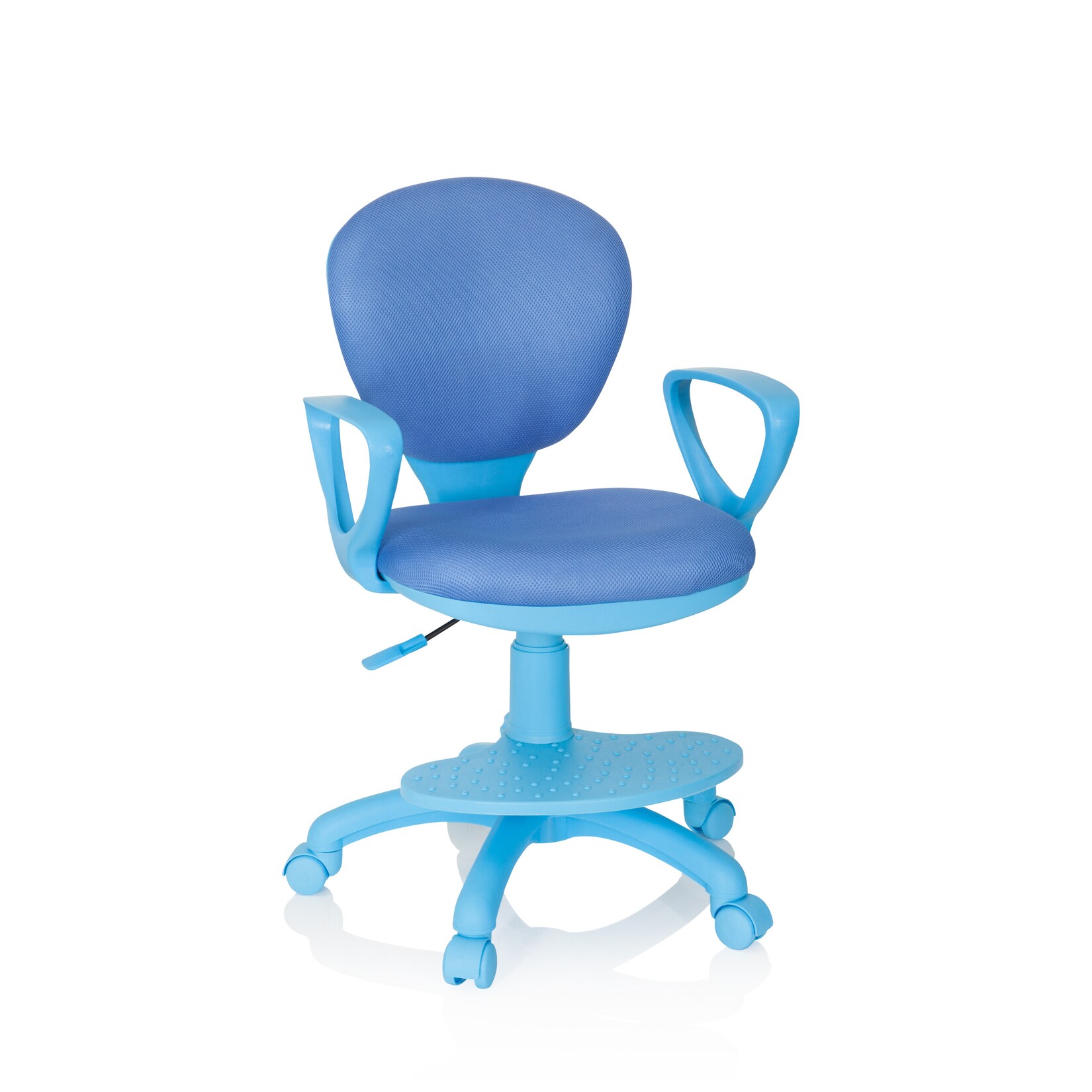hjh OFFICE Kinderdrehstuhl KID COLOUR Stoff mit Armlehnen
