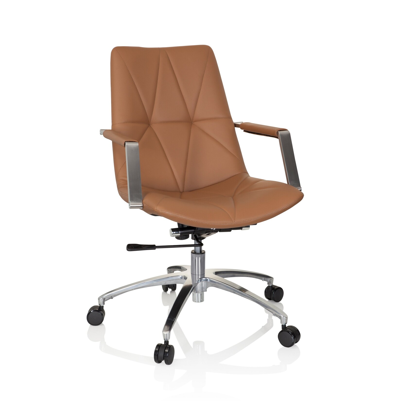 hjh OFFICE Home Office Bürostuhl SARANTO II Kunstleder mit Armlehnen
