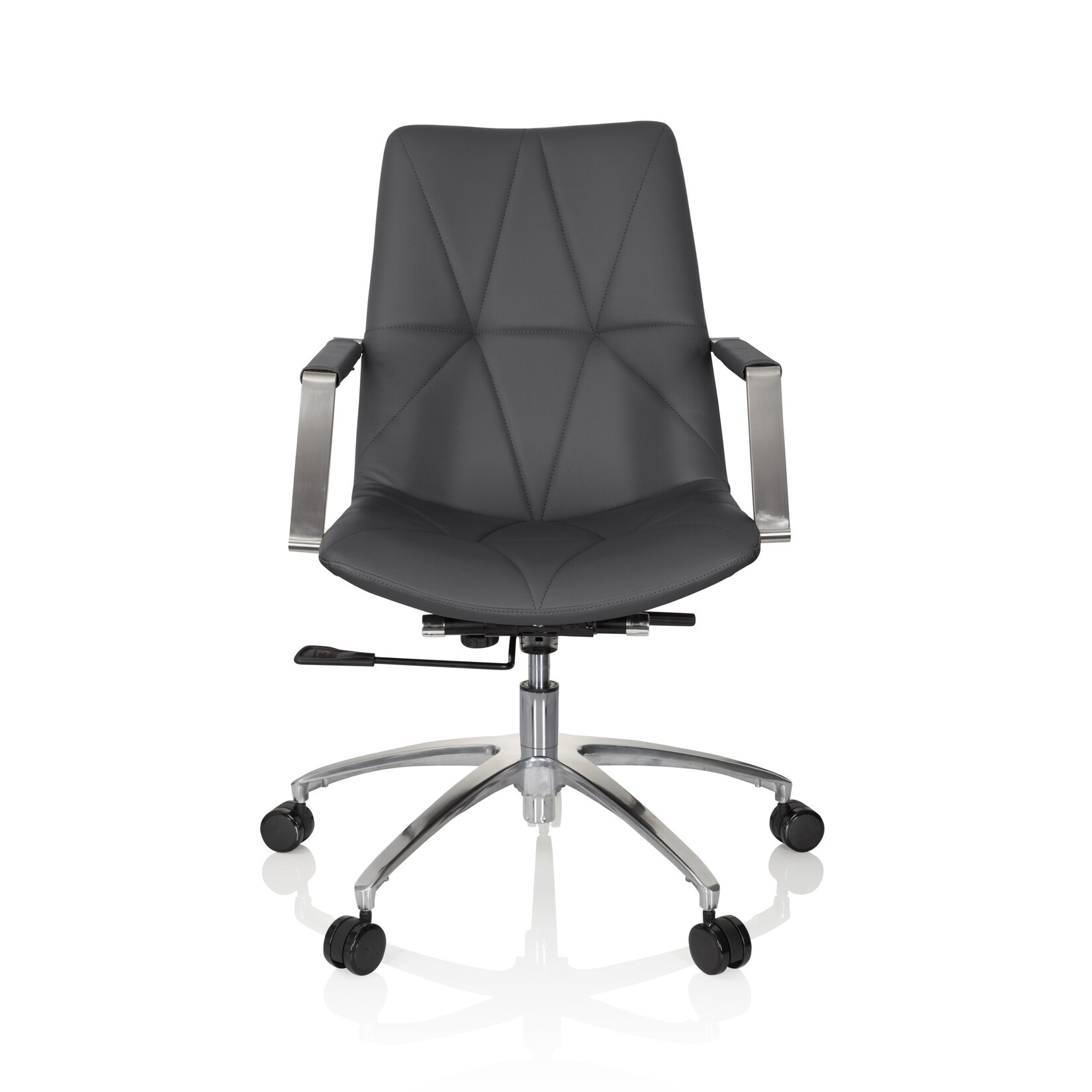 Home Office Bürostuhl SARANTO II Kunstleder mit Armlehnen hjh OFFICE