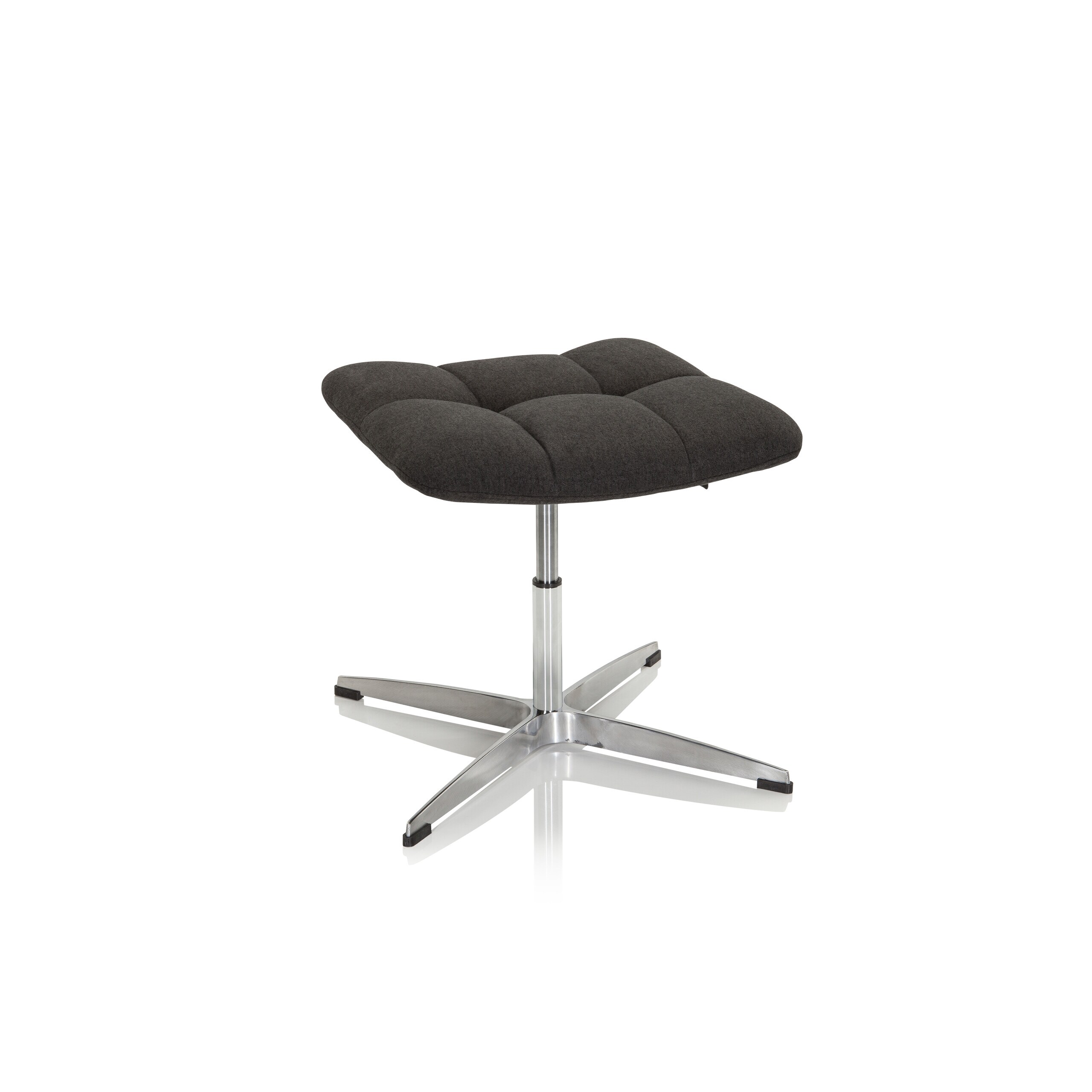 hjh OFFICE Polsterhocker SARANTO Stoff - Bild 1