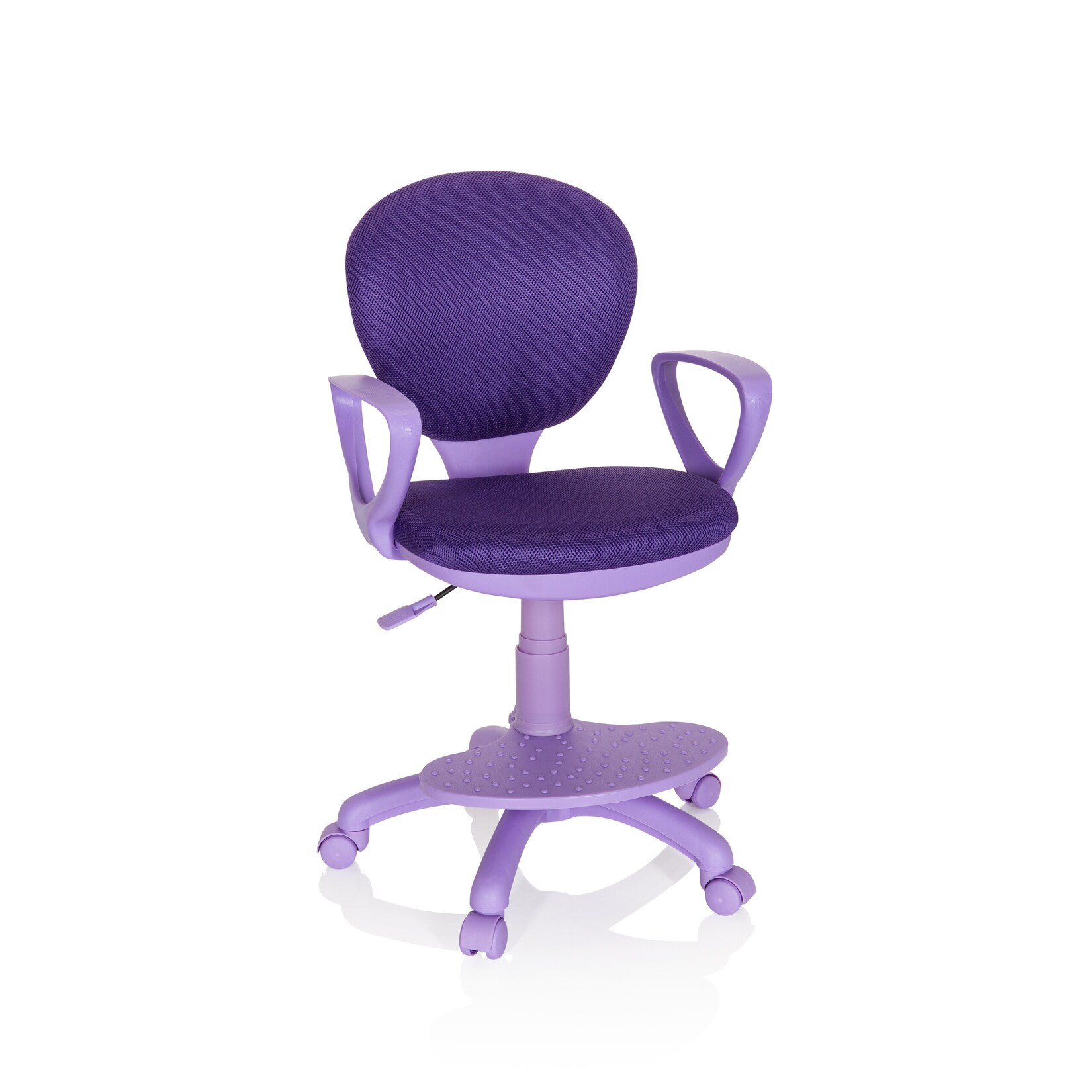 hjh OFFICE Kinderdrehstuhl KID COLOUR Stoff mit Armlehnen