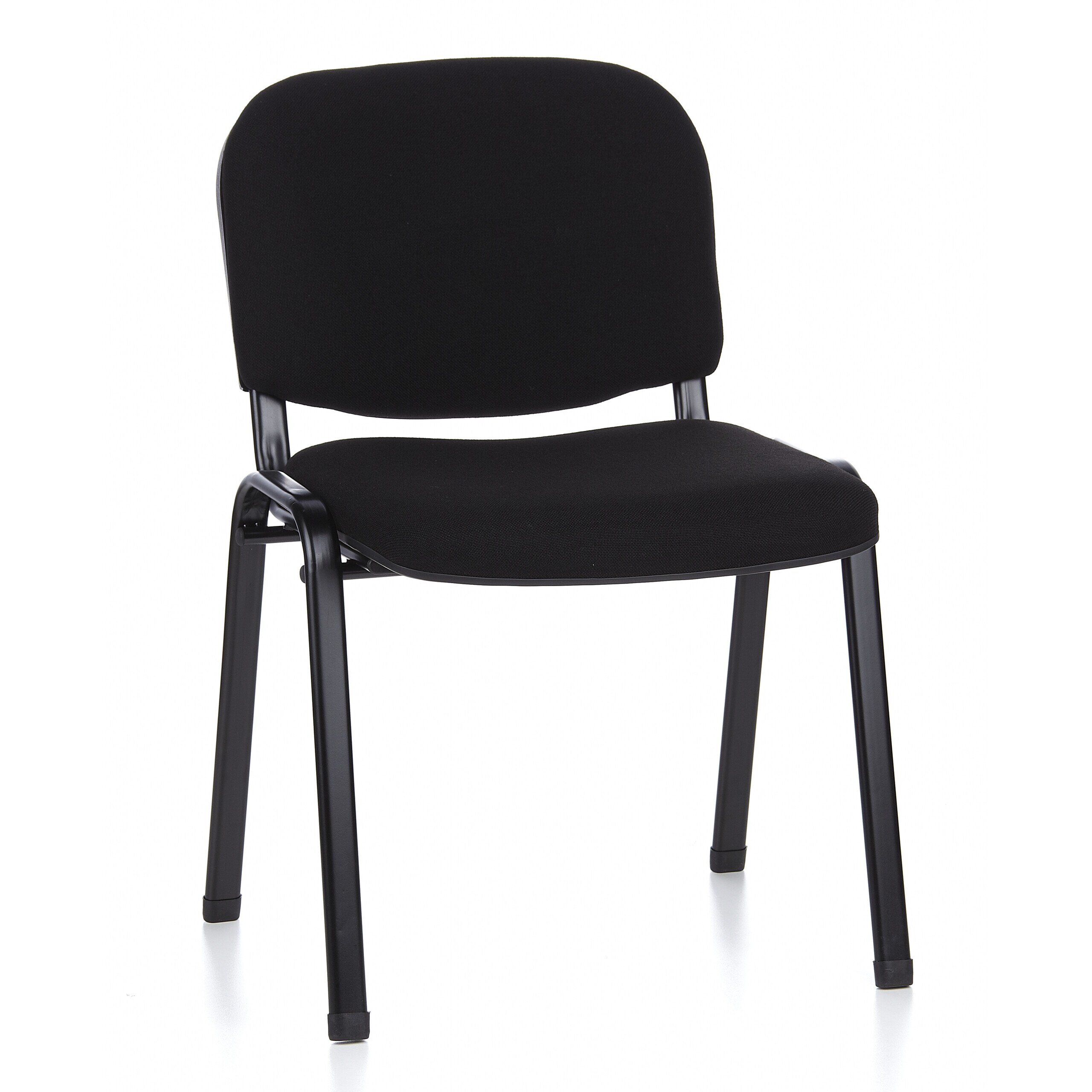 hjh OFFICE Vierfu&szlig;stuhl XT 600 SW Stoff - Bild 1