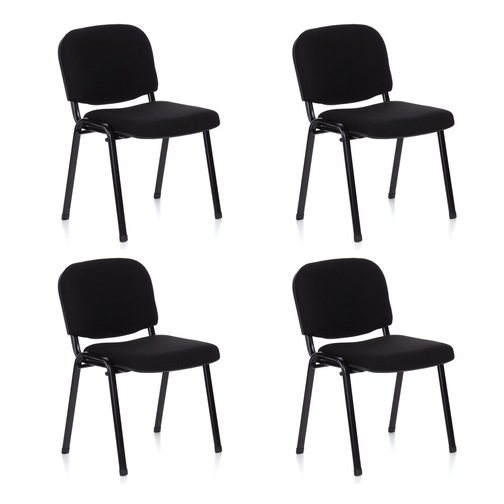 hjh OFFICE Vierfußstuhl 4er Pack XT 600 Stoff