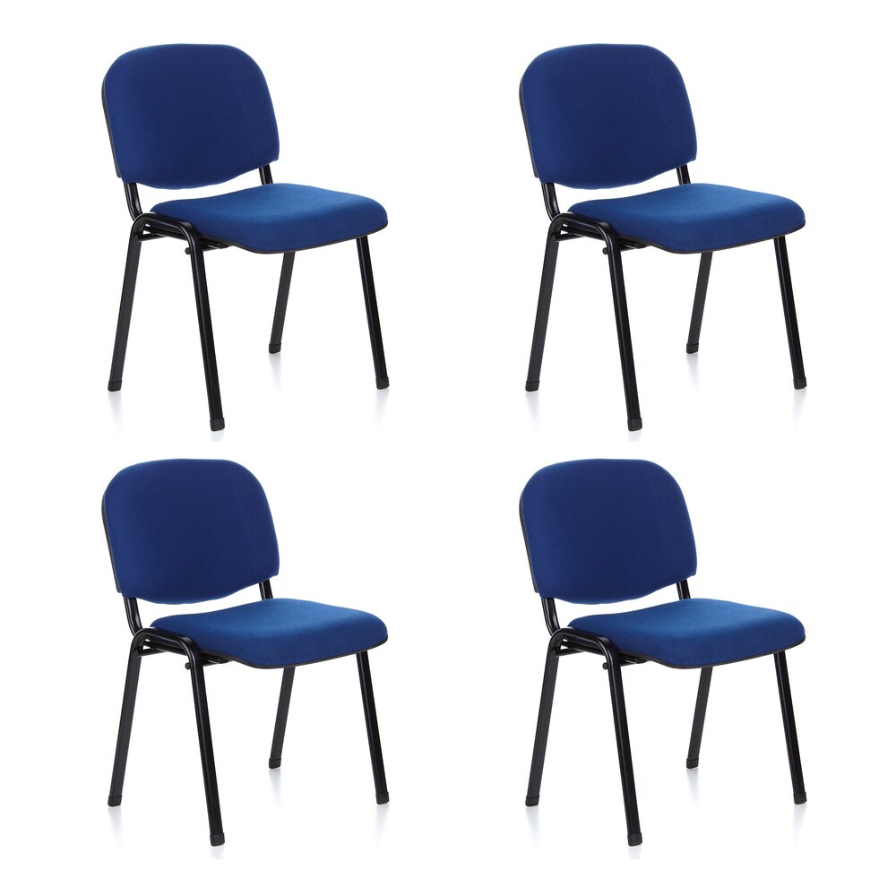 hjh OFFICE Vierfußstuhl 4er Pack XT 600 Stoff