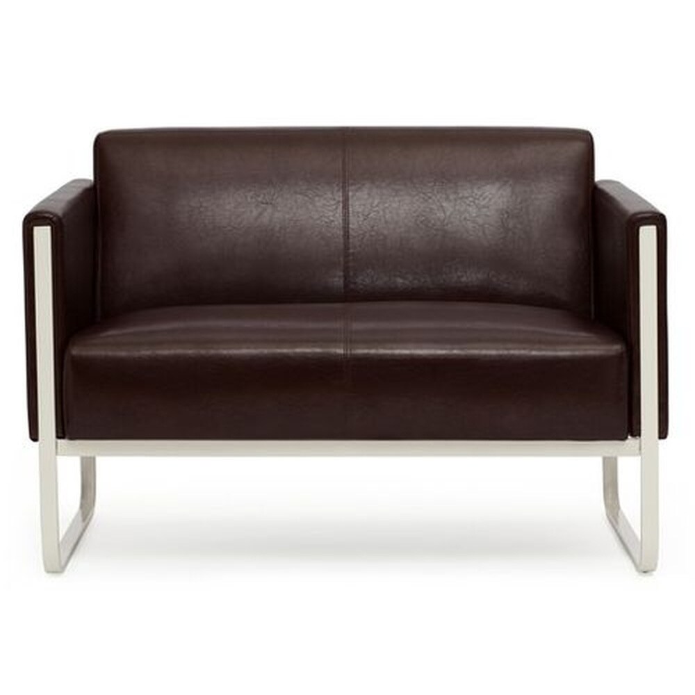 hjh OFFICE Lounge Sofa ARUBA Kunstleder mit Armlehnen - Bild 1