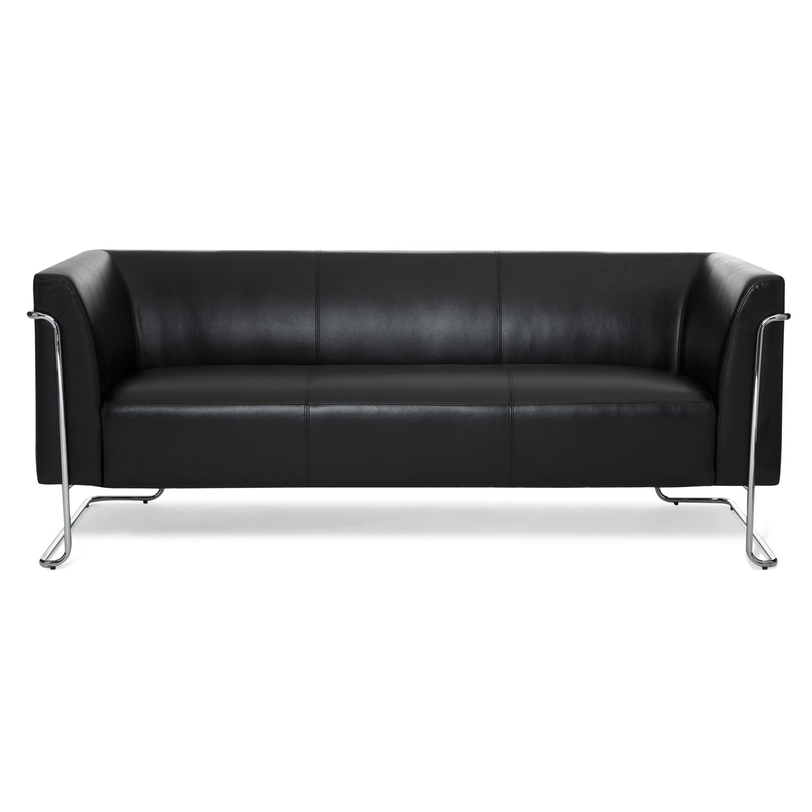 hjh OFFICE Lounge Sofa CURACAO Kunstleder mit Armlehnen