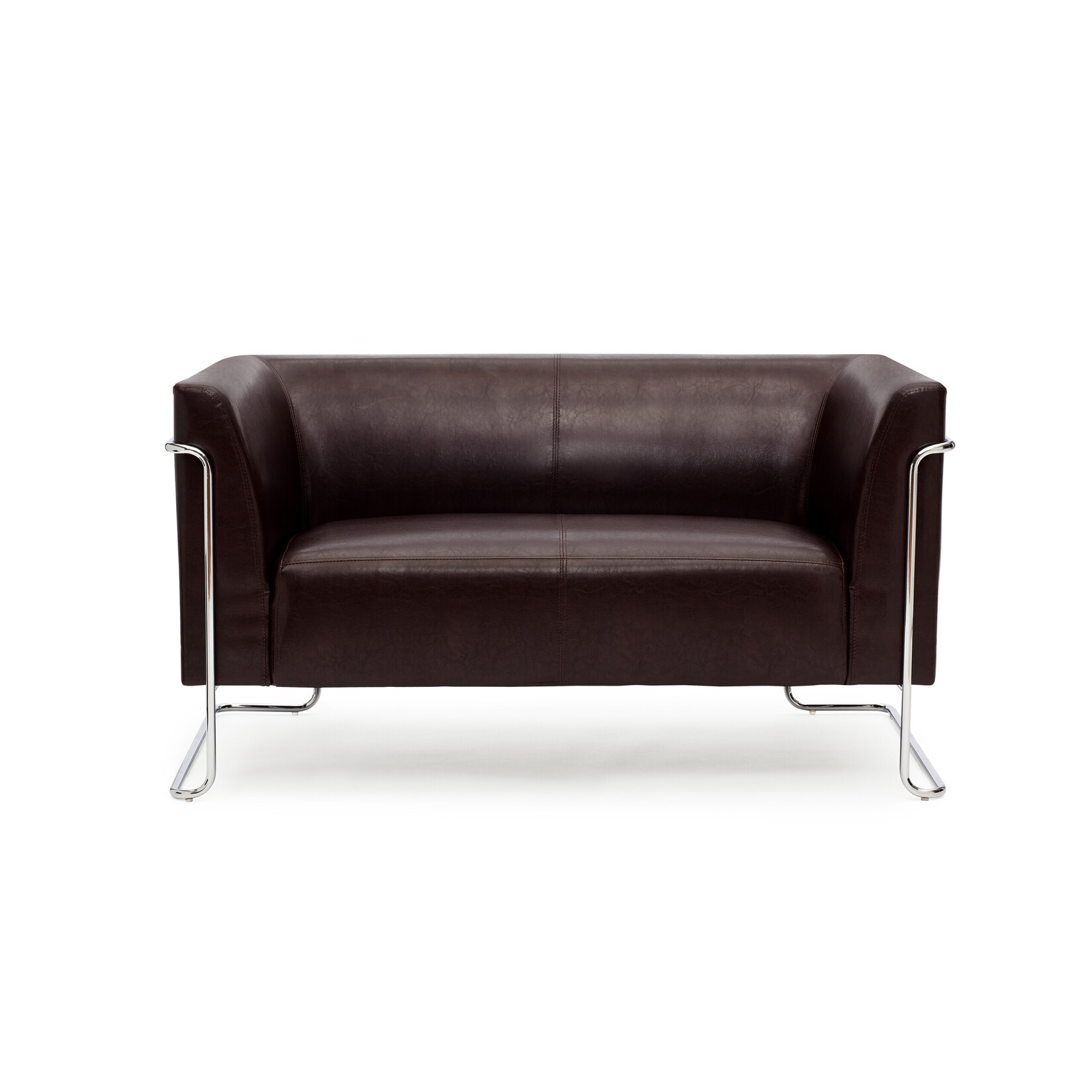 hjh OFFICE Lounge Sofa CURACAO Kunstleder mit Armlehnen