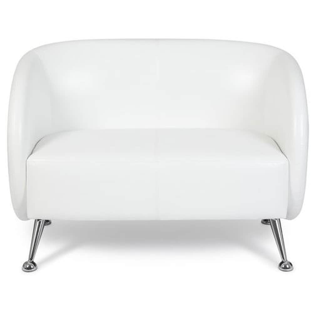 hjh OFFICE Lounge Sofa ST. LUCIA Kunstleder mit Armlehnen - Bild 1