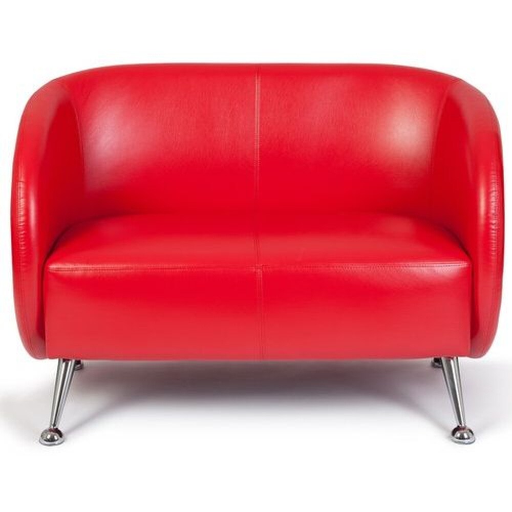 hjh OFFICE Lounge Sofa ST. LUCIA Kunstleder mit Armlehnen - Bild 1