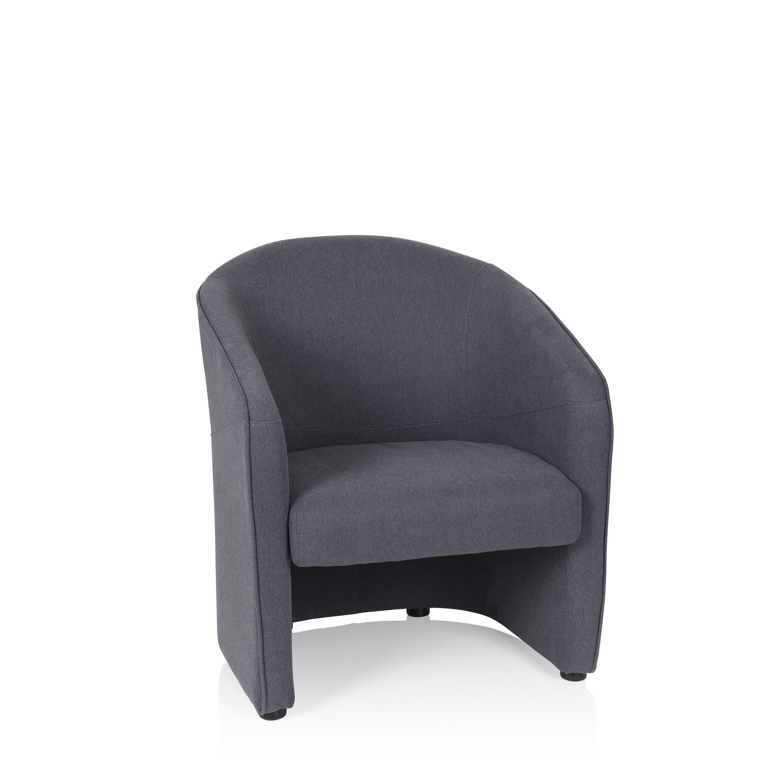 hjh OFFICE Polstersessel SAN JUAN Stoff mit Armlehnen - Bild 1