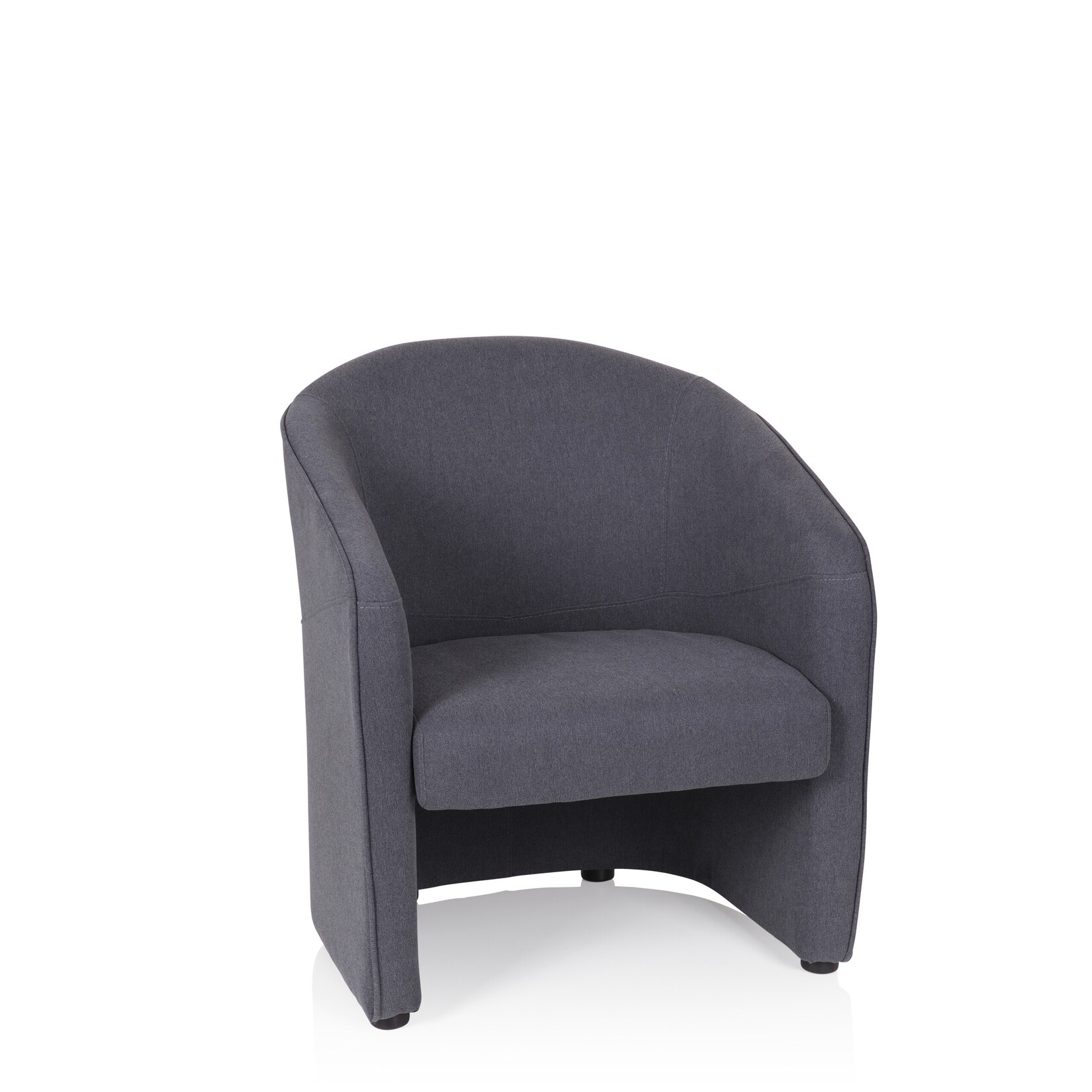 hjh OFFICE Polstersessel SAN JUAN Stoff mit Armlehnen | 04251084668471