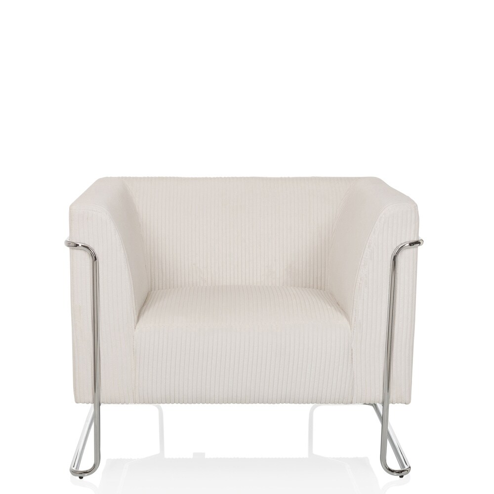 hjh LIVING Loungesessel Curacao Cord Stoff mit Armlehnen - Bild 1